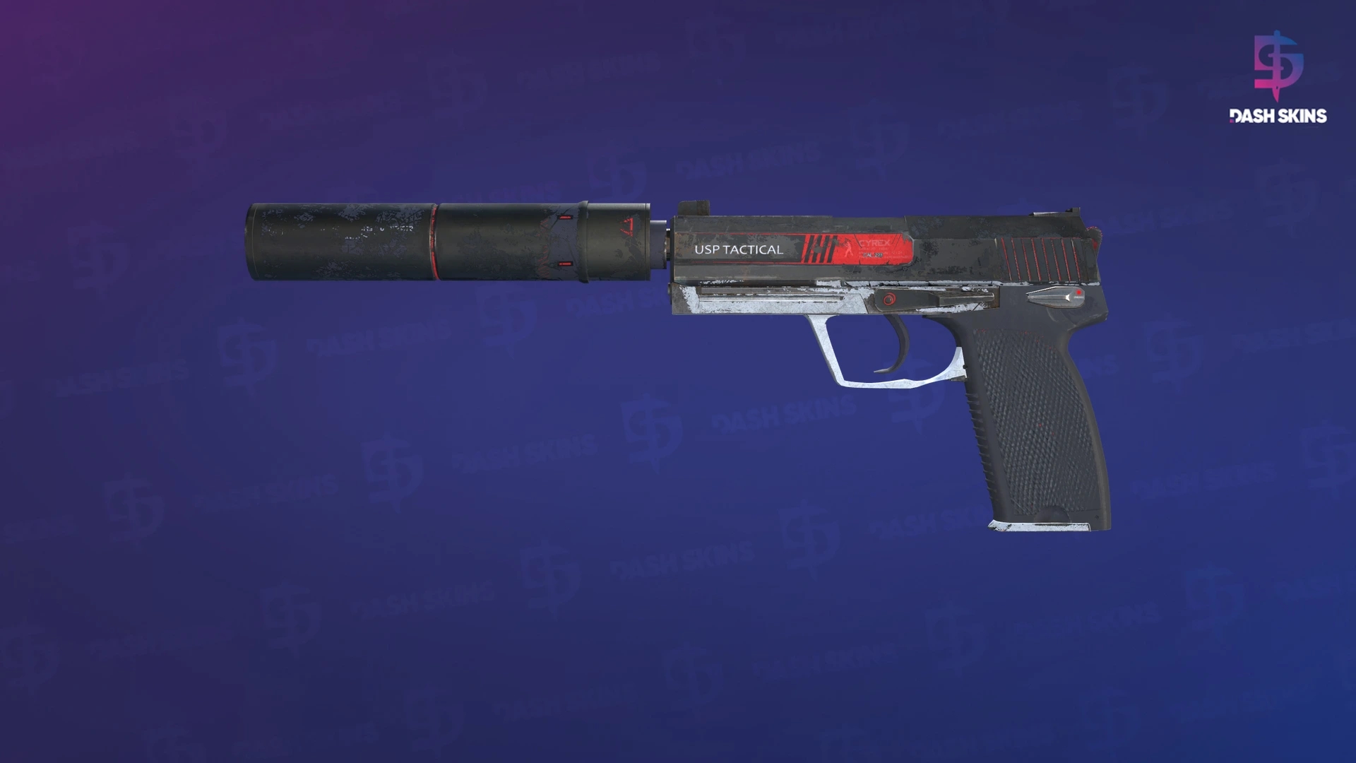 USP-S | Cyrex (Battle-Scarred) Screenshot Playside