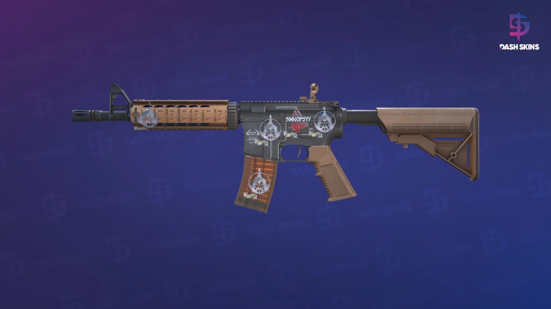M4A4 | Poly Mag (Minimal Wear) Screenshot Playside