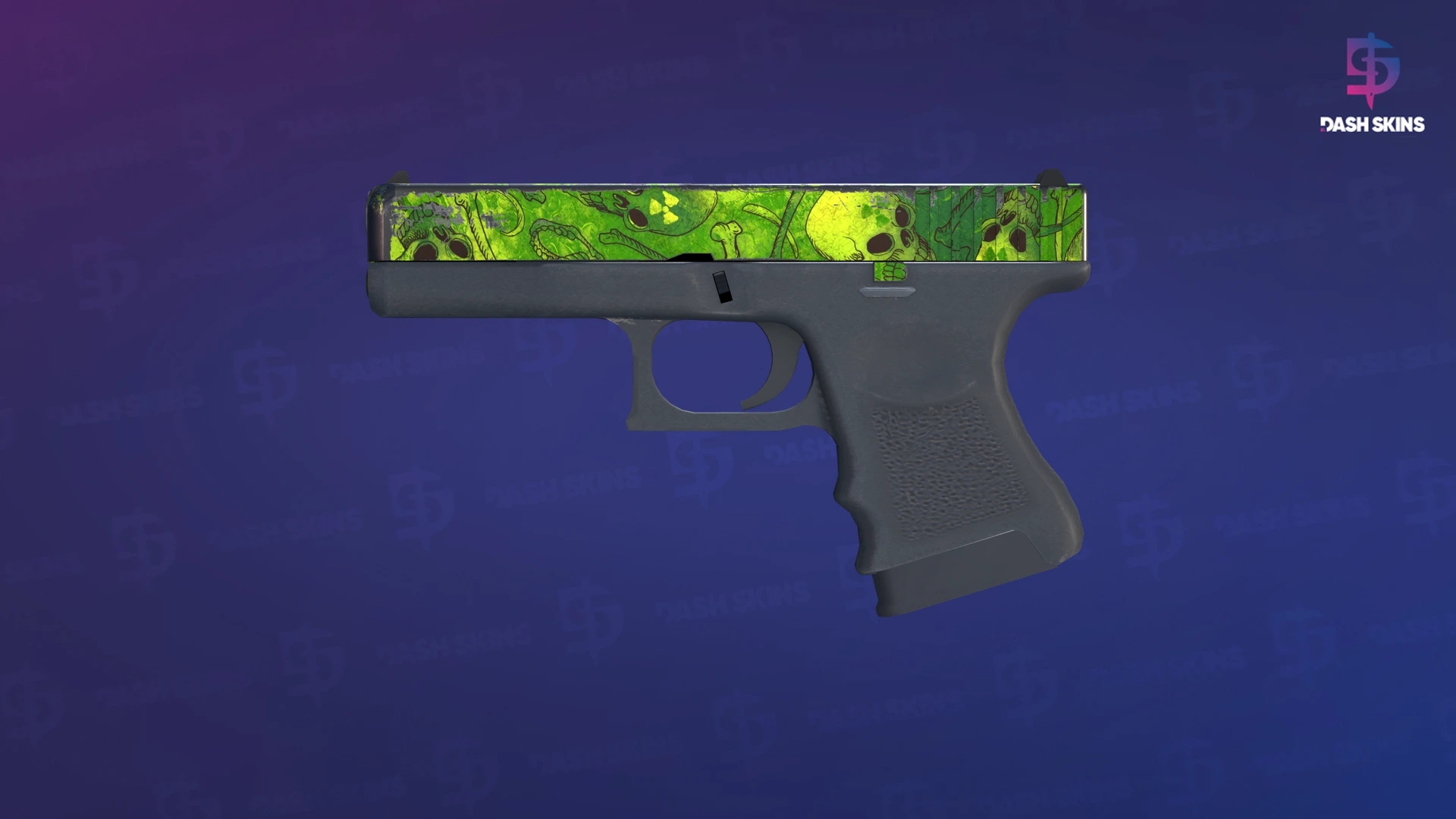 Glock-18 | Nuclear Garden (Battle-Scarred) Screenshot Playside