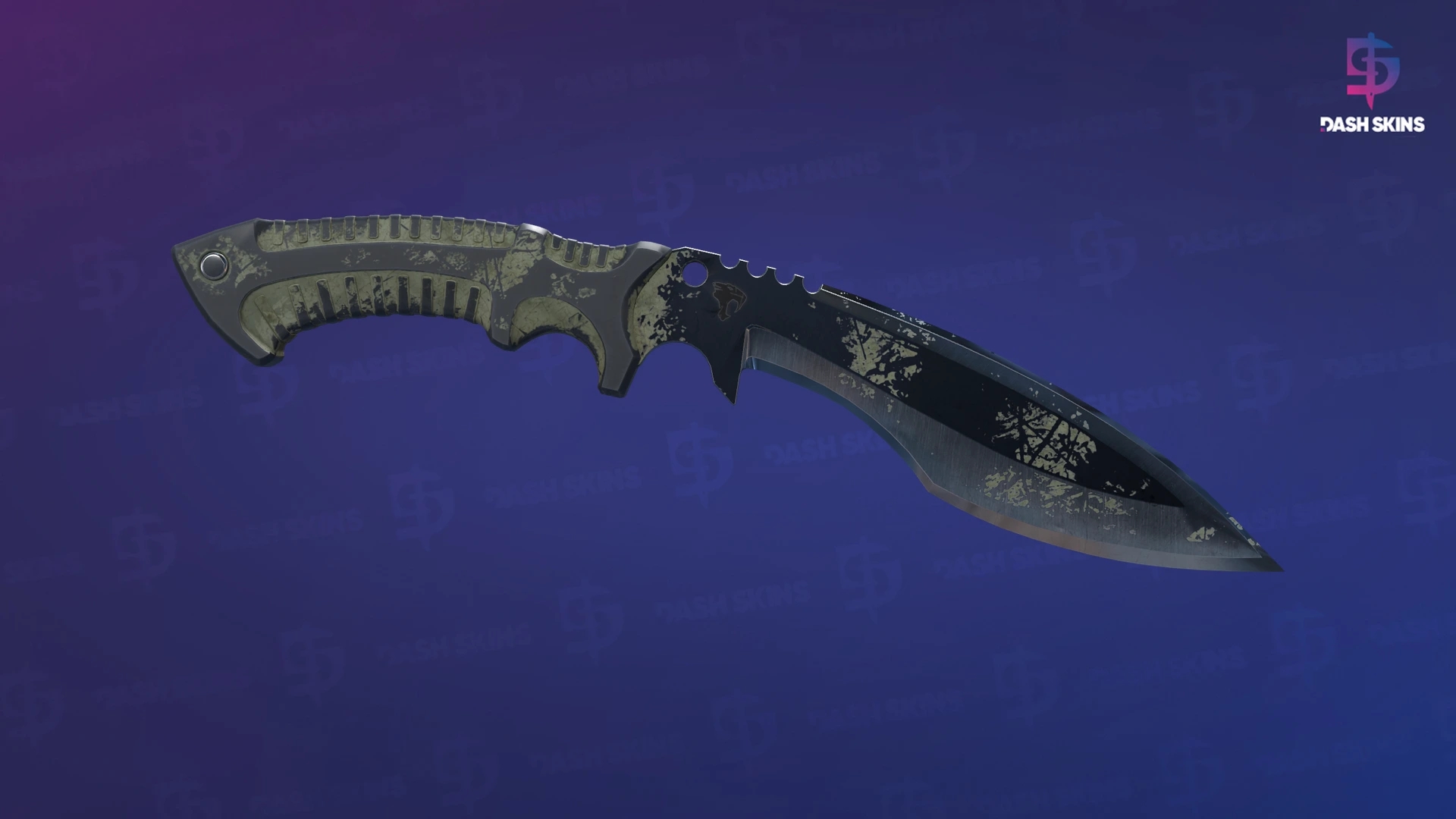 ★ Kukri Knife | Safari Mesh (Battle-Scarred) Screenshot Playside