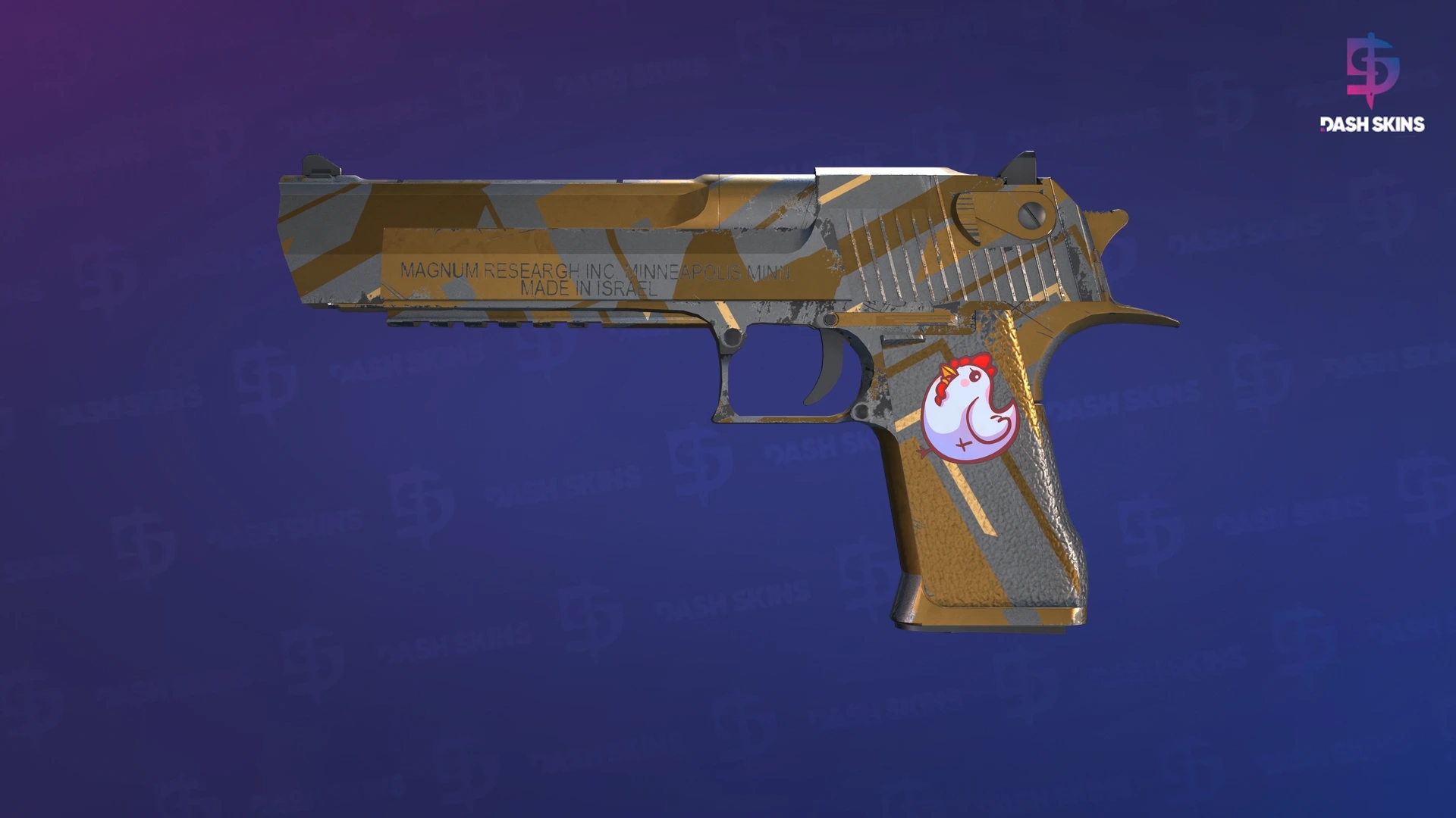 Desert Eagle | Bronze Deco (Minimal Wear) Screenshot Playside