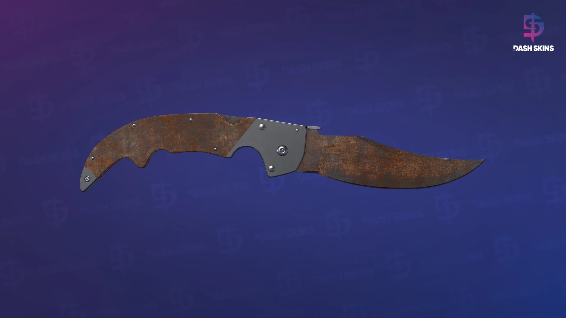 ★ Falchion Knife | Rust Coat (Battle-Scarred) Screenshot Playside