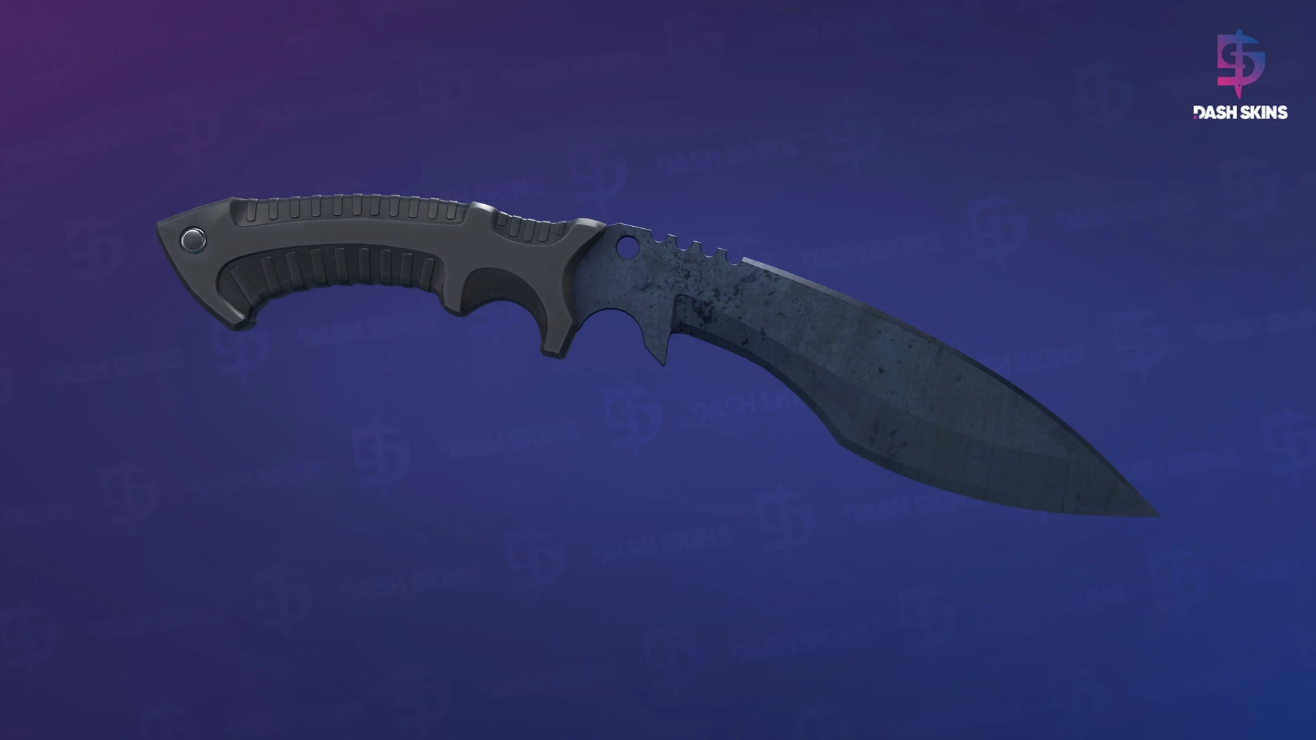 ★ Kukri Knife | Blue Steel (Battle-Scarred) Screenshot Playside
