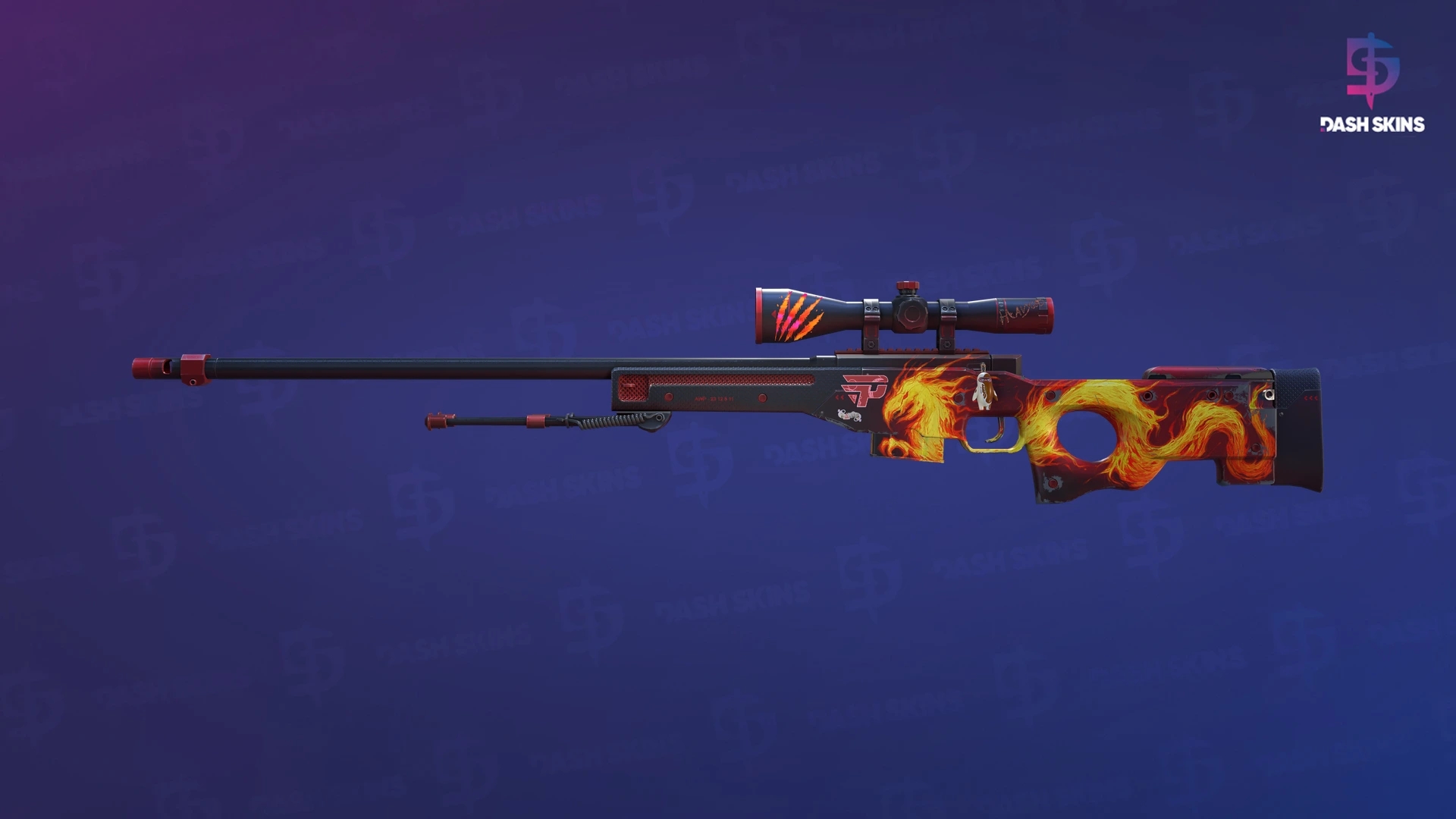AWP | Wildfire (Field-Tested) Screenshot Playside