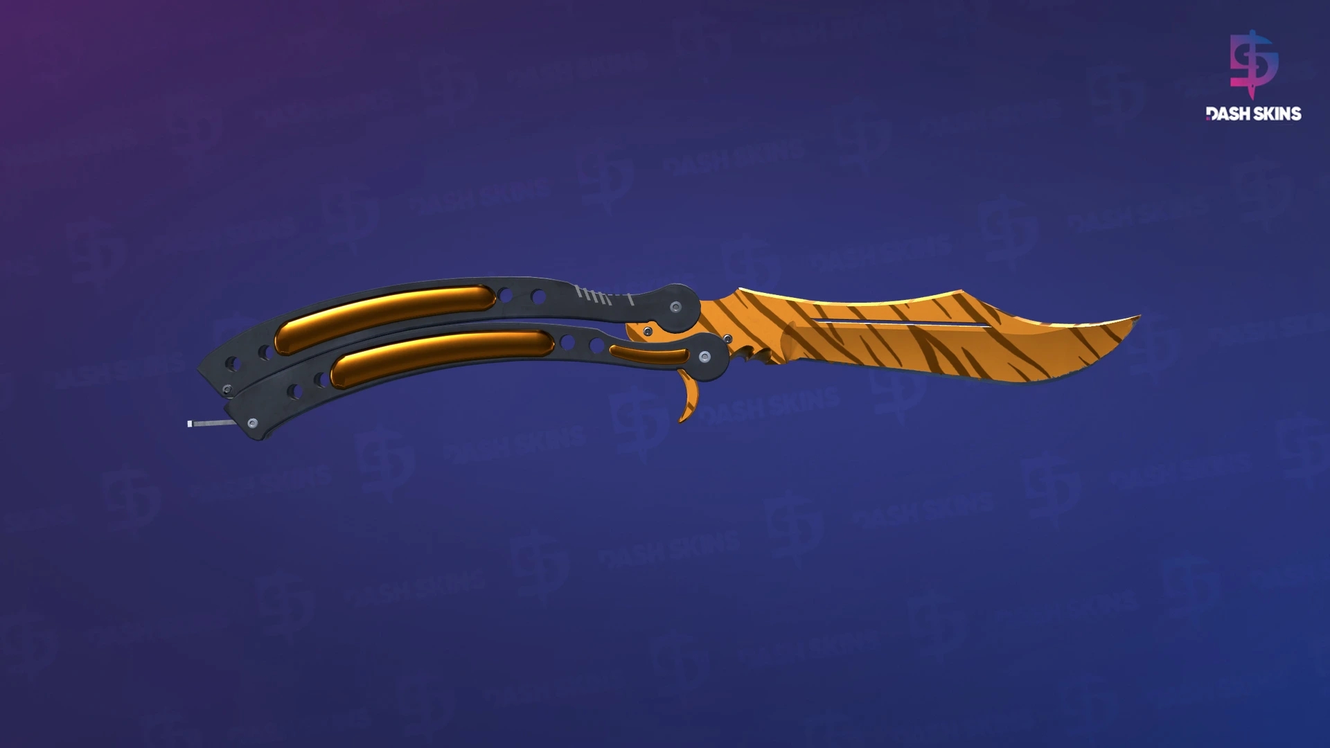★ Butterfly Knife | Tiger Tooth (Factory New) Screenshot Playside