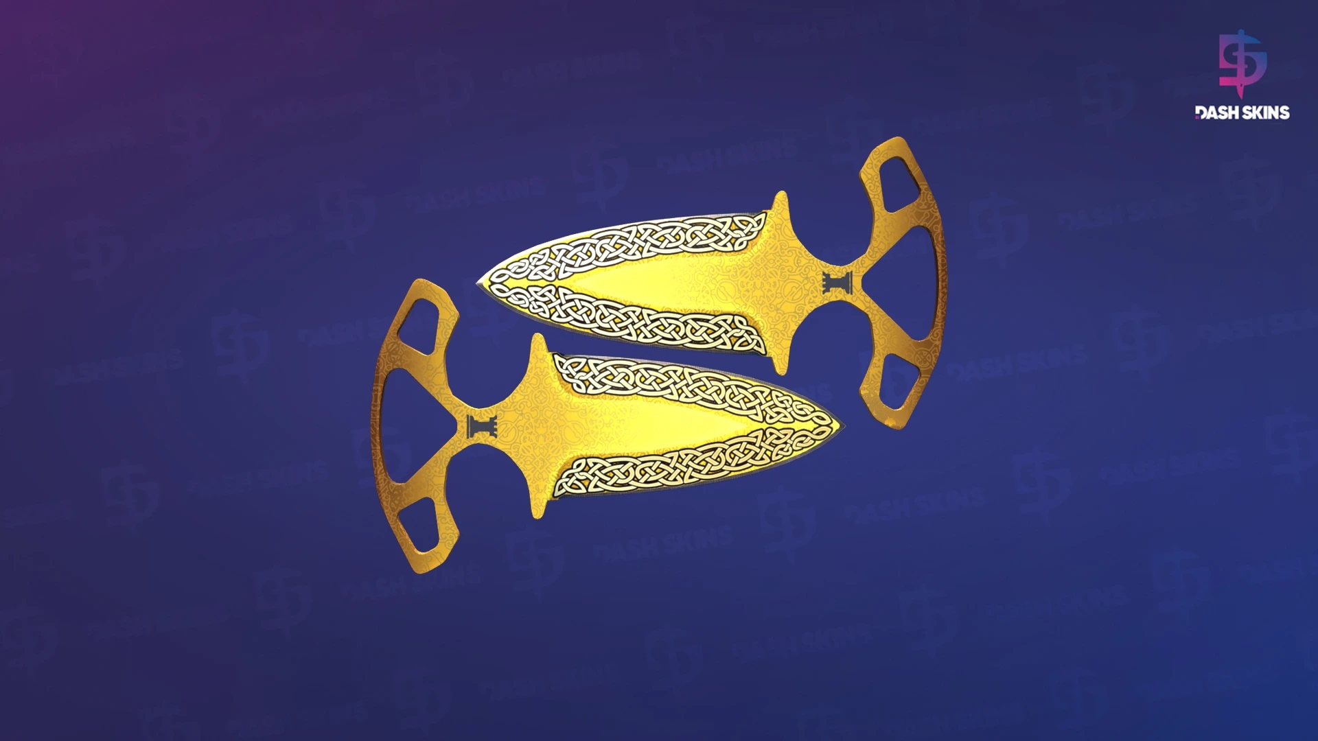 ★ Shadow Daggers | Lore (Minimal Wear) Screenshot Playside