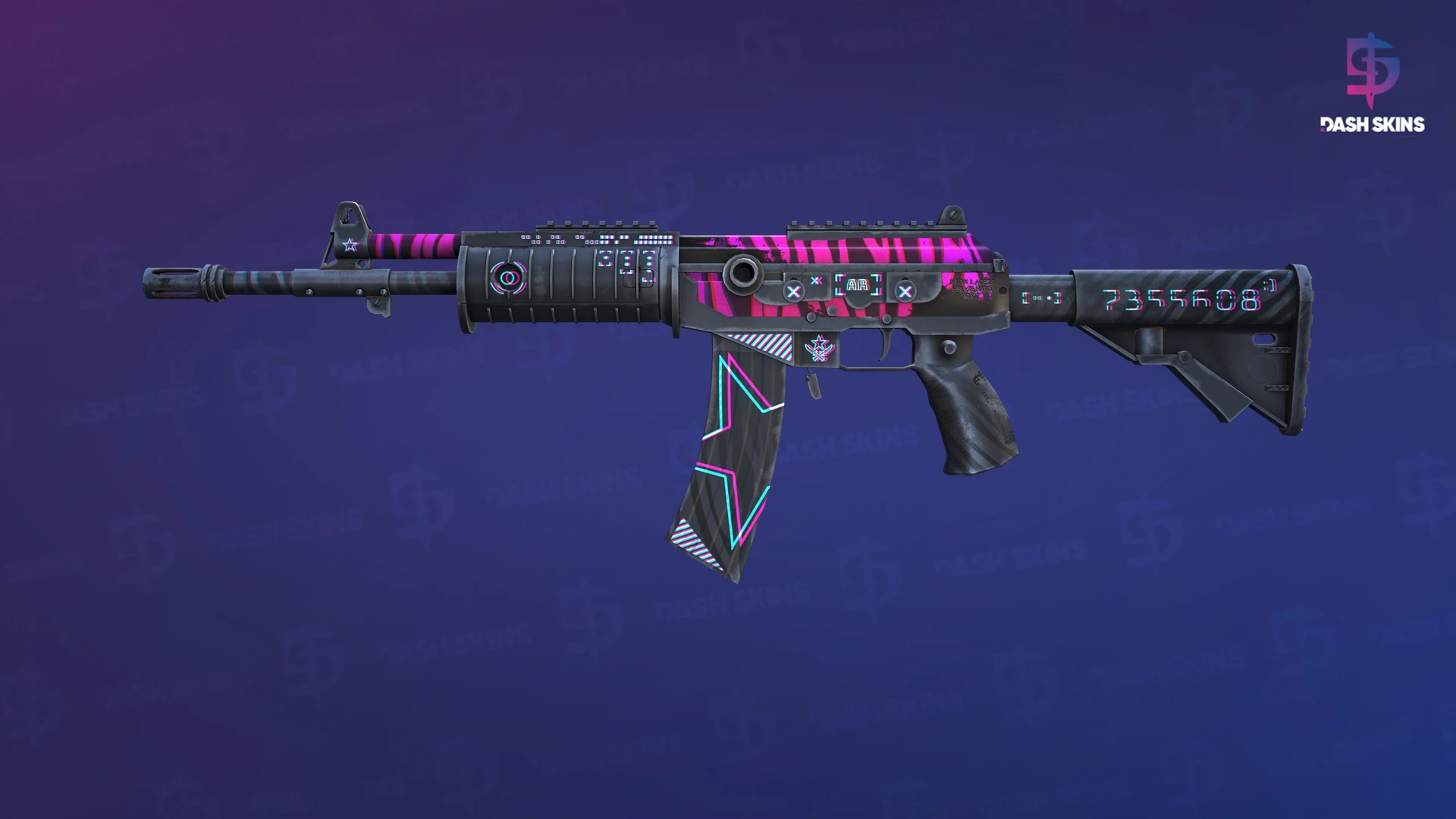 Galil AR | Chromatic Aberration (Field-Tested) Screenshot Playside