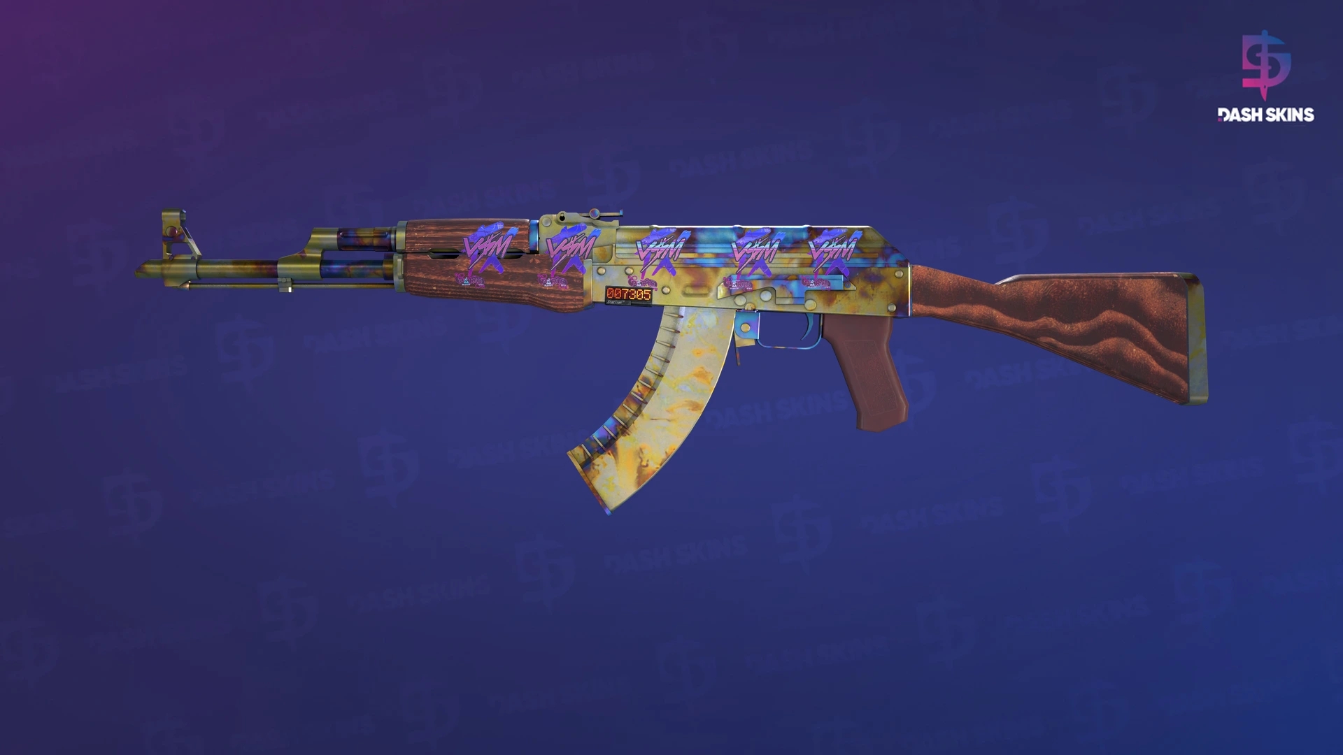 StatTrak™ AK-47 | Case Hardened (Factory New) Screenshot Playside