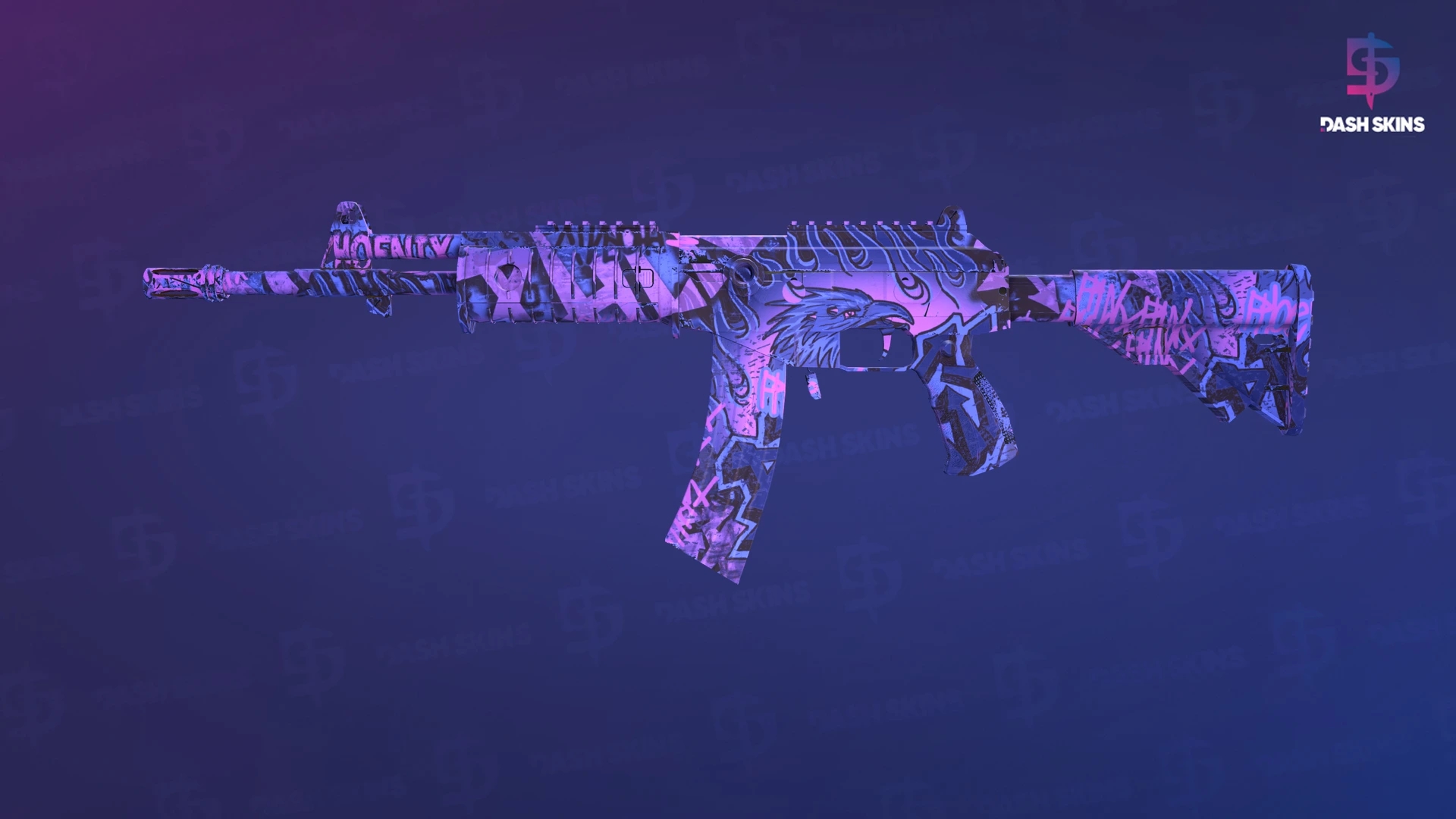 Galil AR | Phoenix Blacklight (Factory New) Screenshot Playside