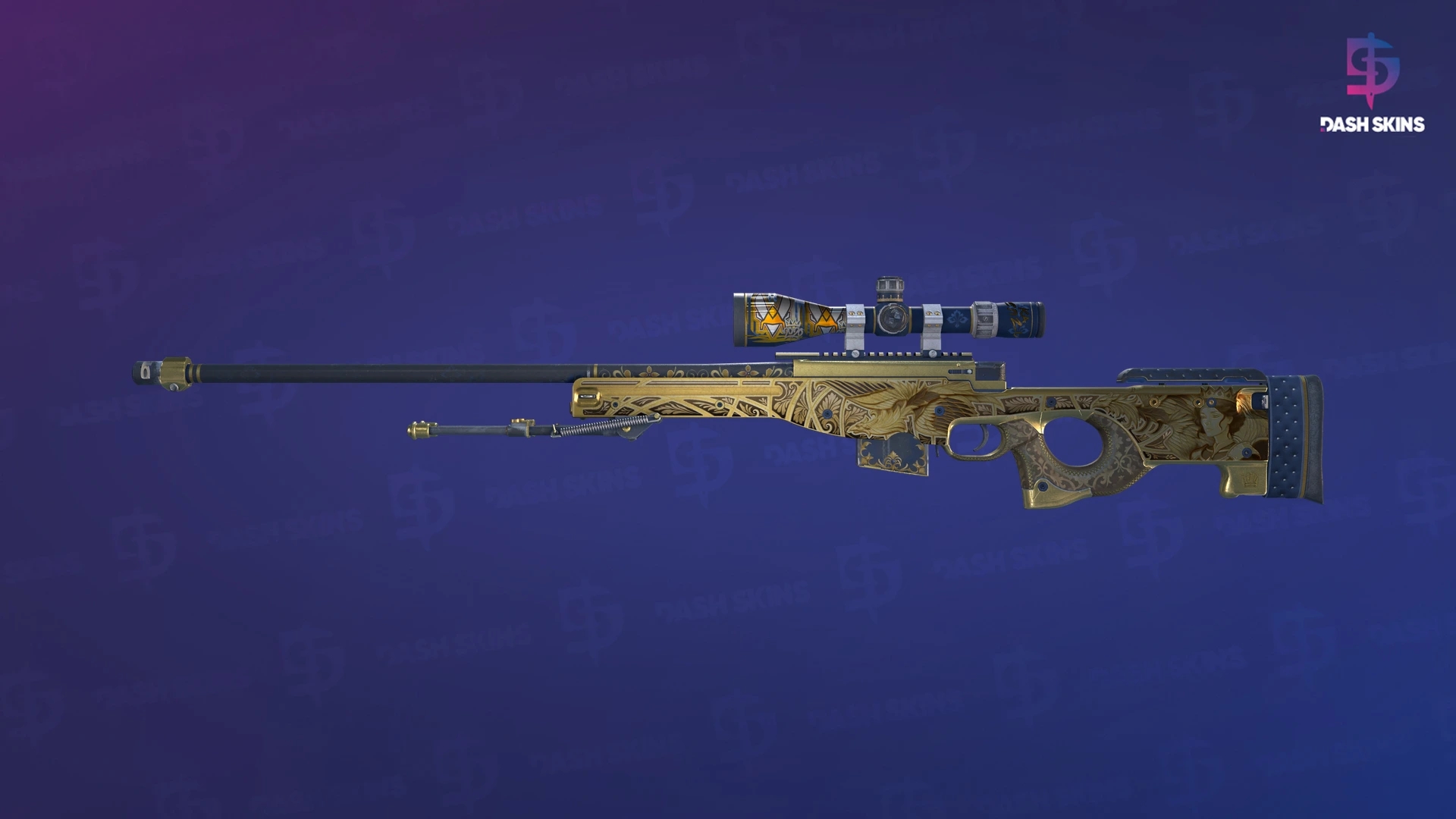 AWP | Queen's Gambit (Field-Tested) Screenshot Playside