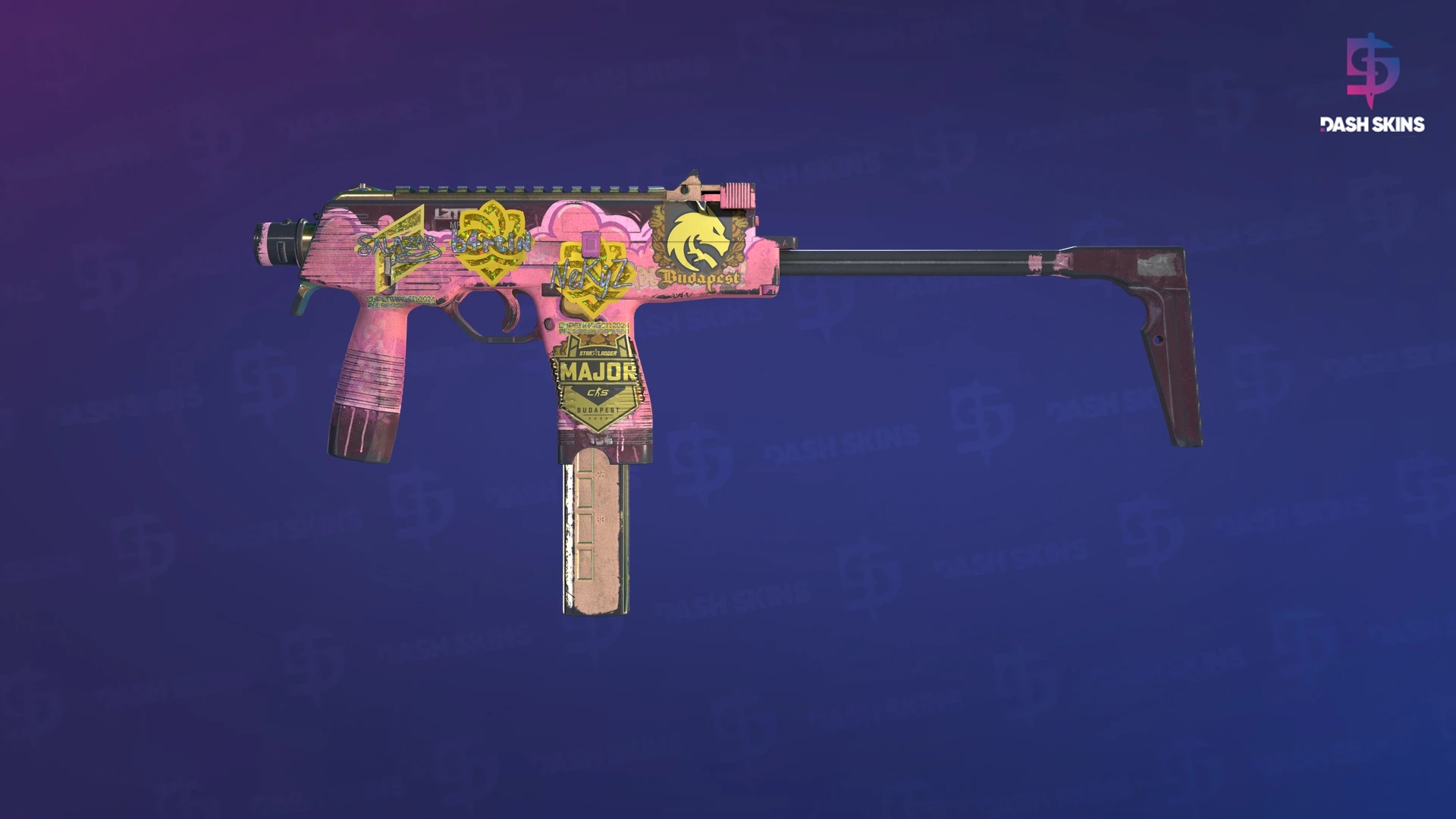 Souvenir MP9 | Latte Rush (Well-Worn) Screenshot Playside