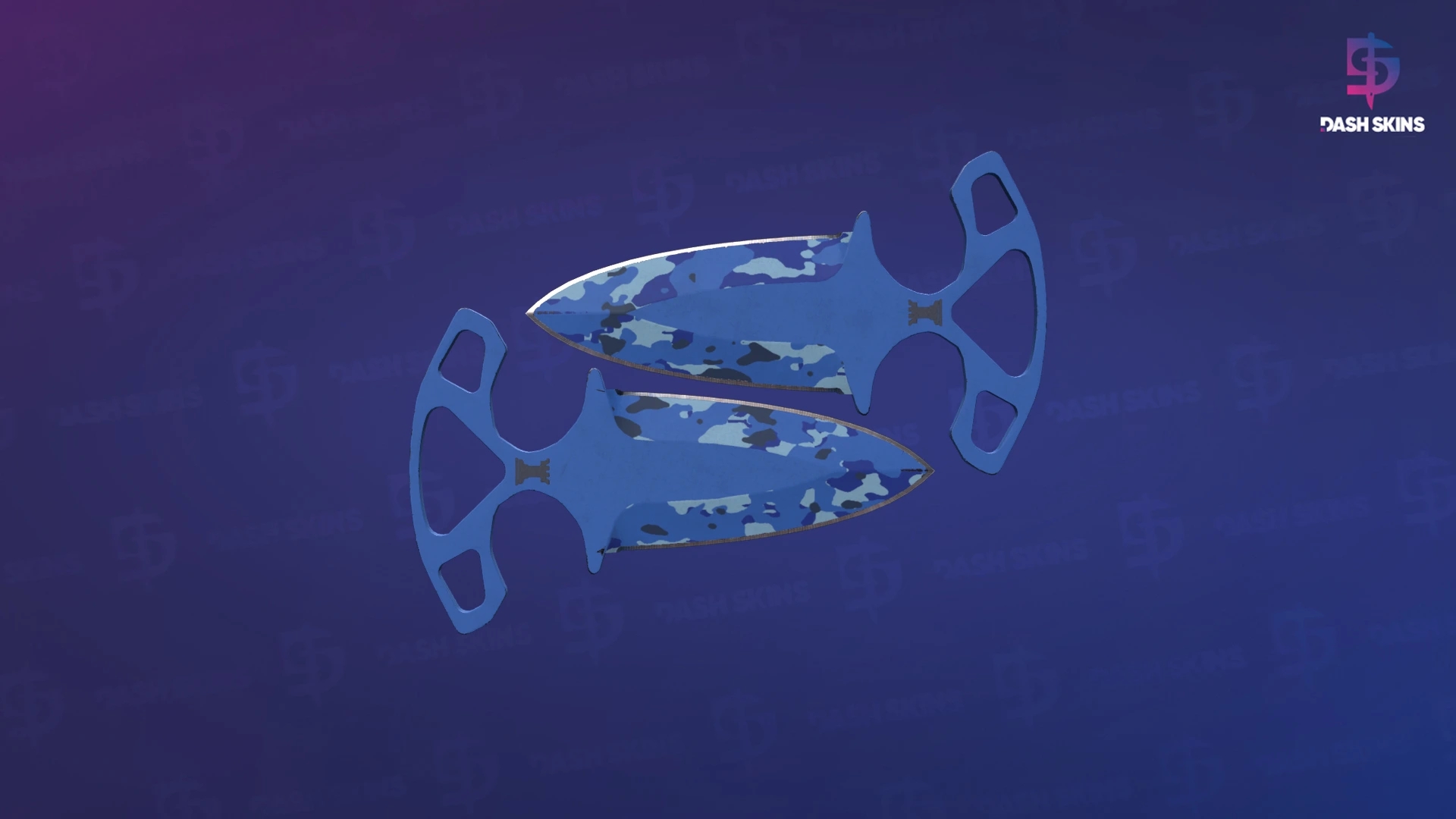 ★ Shadow Daggers | Bright Water (Field-Tested) Screenshot Playside