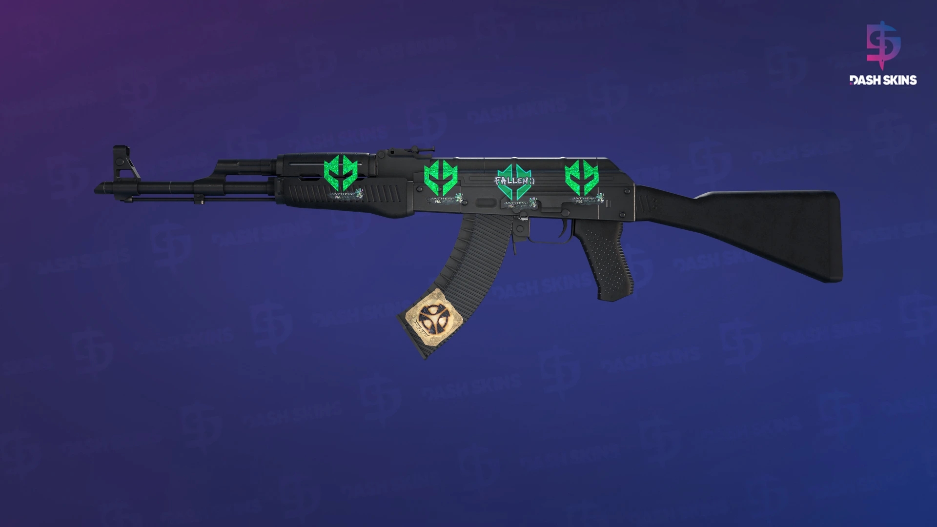 AK-47 | Slate (Well-Worn) Screenshot Playside