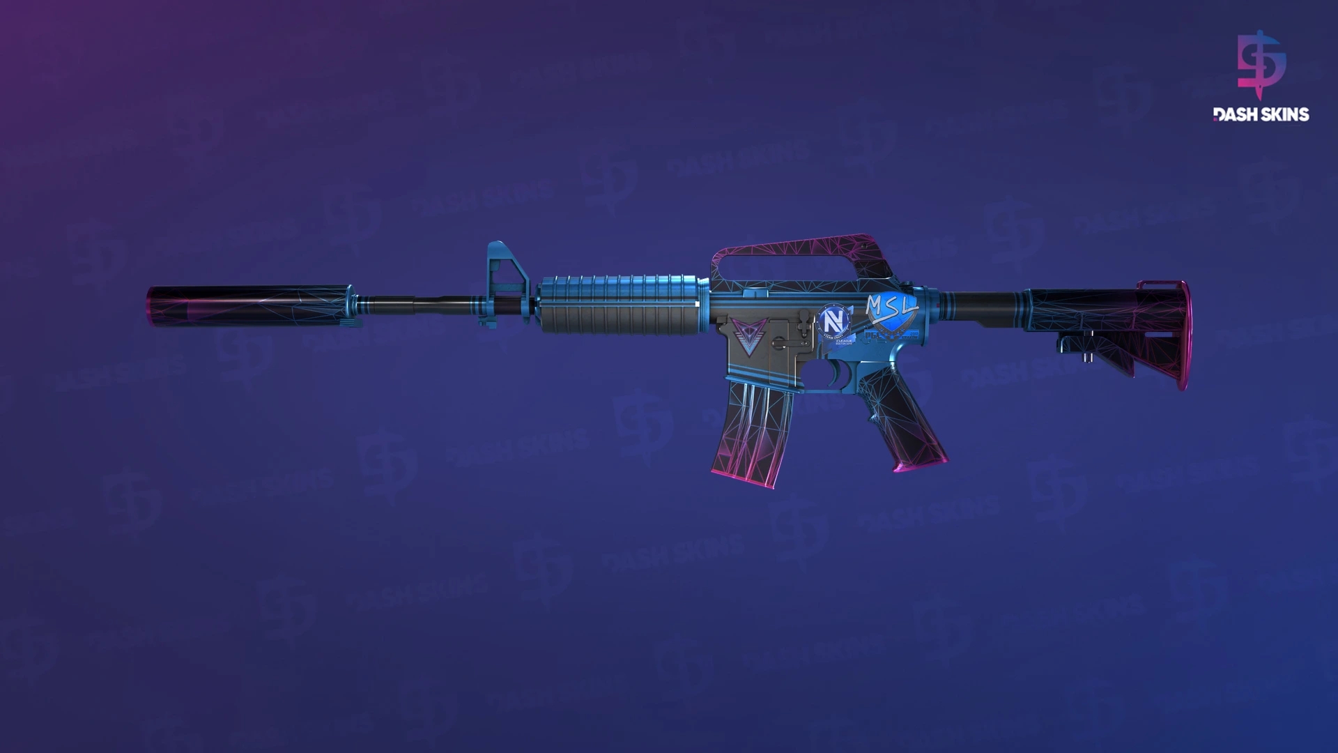 M4A1-S | Decimator (Minimal Wear) Screenshot Playside