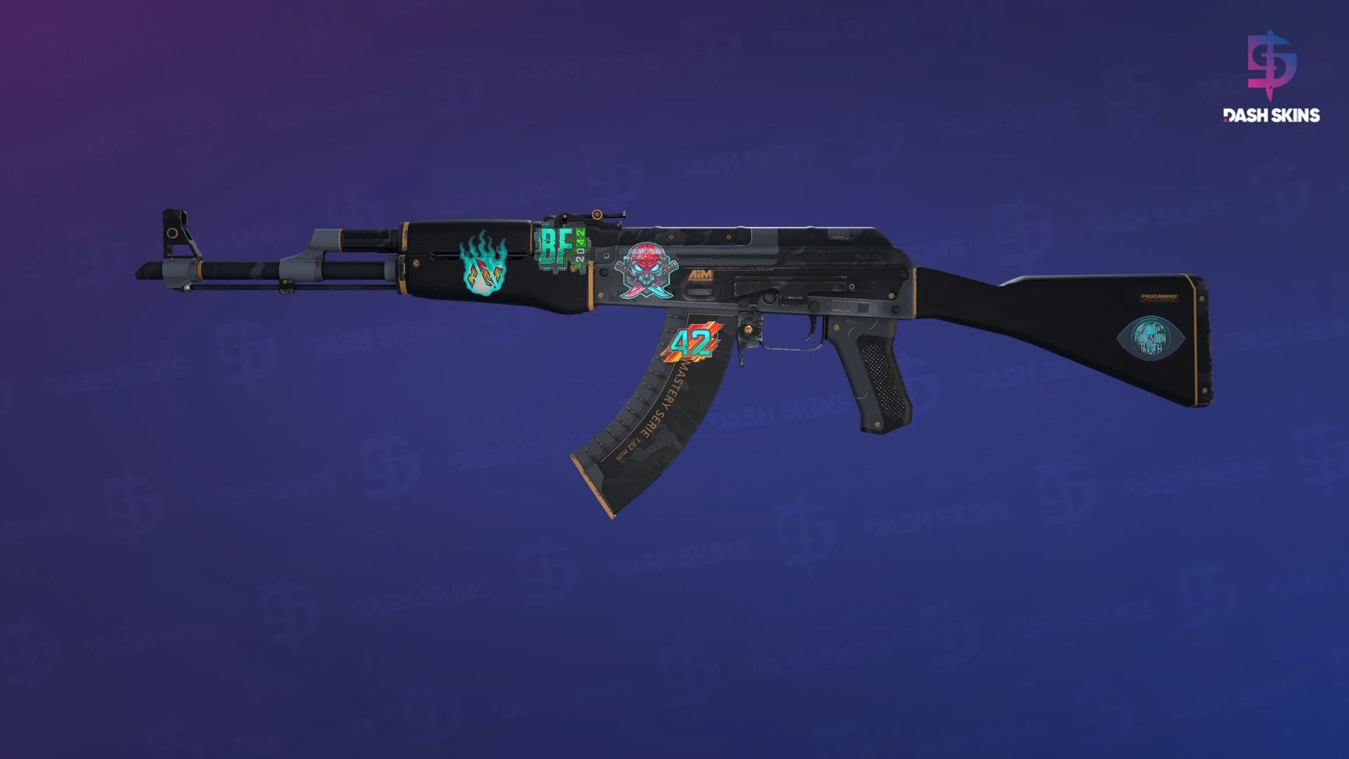 AK-47 | Elite Build (Minimal Wear) Screenshot Playside