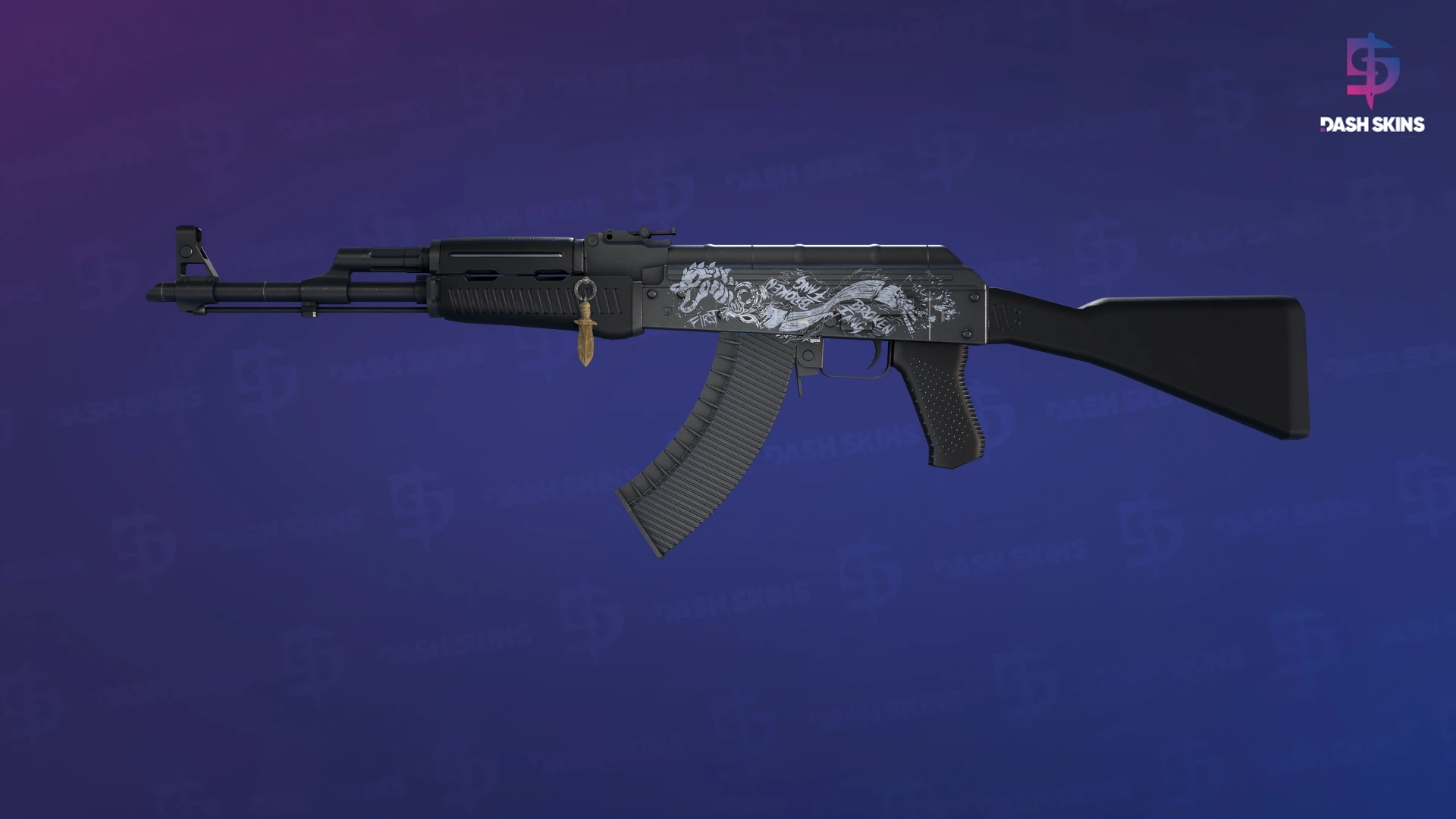 AK-47 | Slate (Minimal Wear) Screenshot Playside