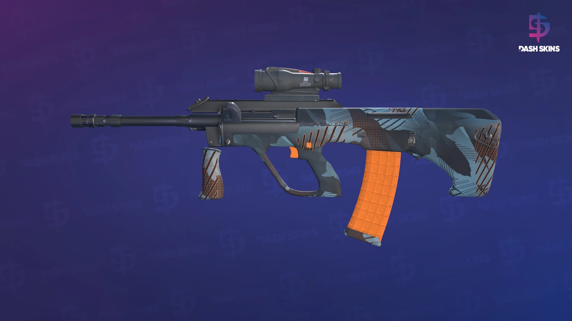 AUG | Amber Slipstream (Factory New) Screenshot Playside