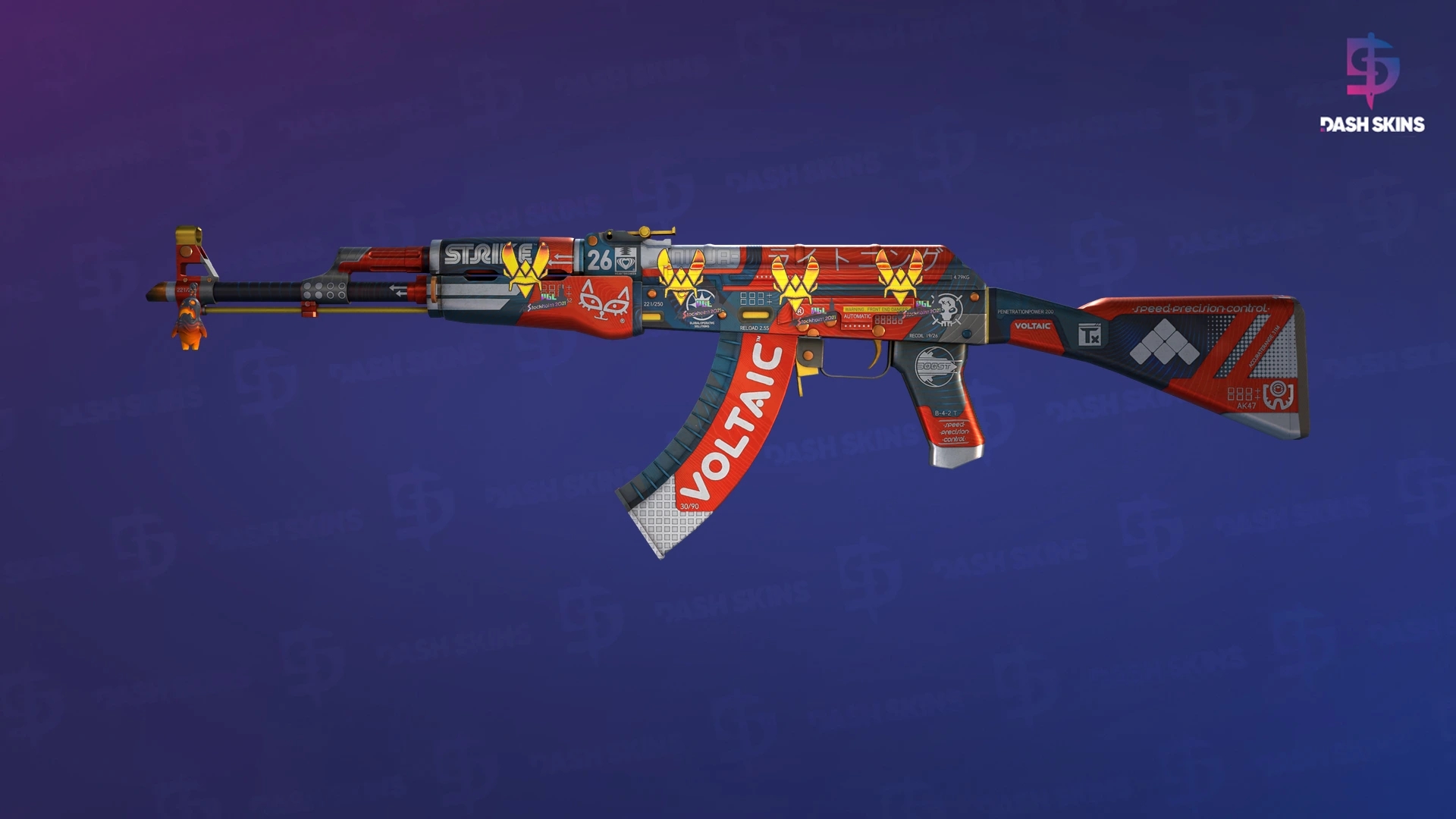 AK-47 | Bloodsport (Field-Tested) Screenshot Playside