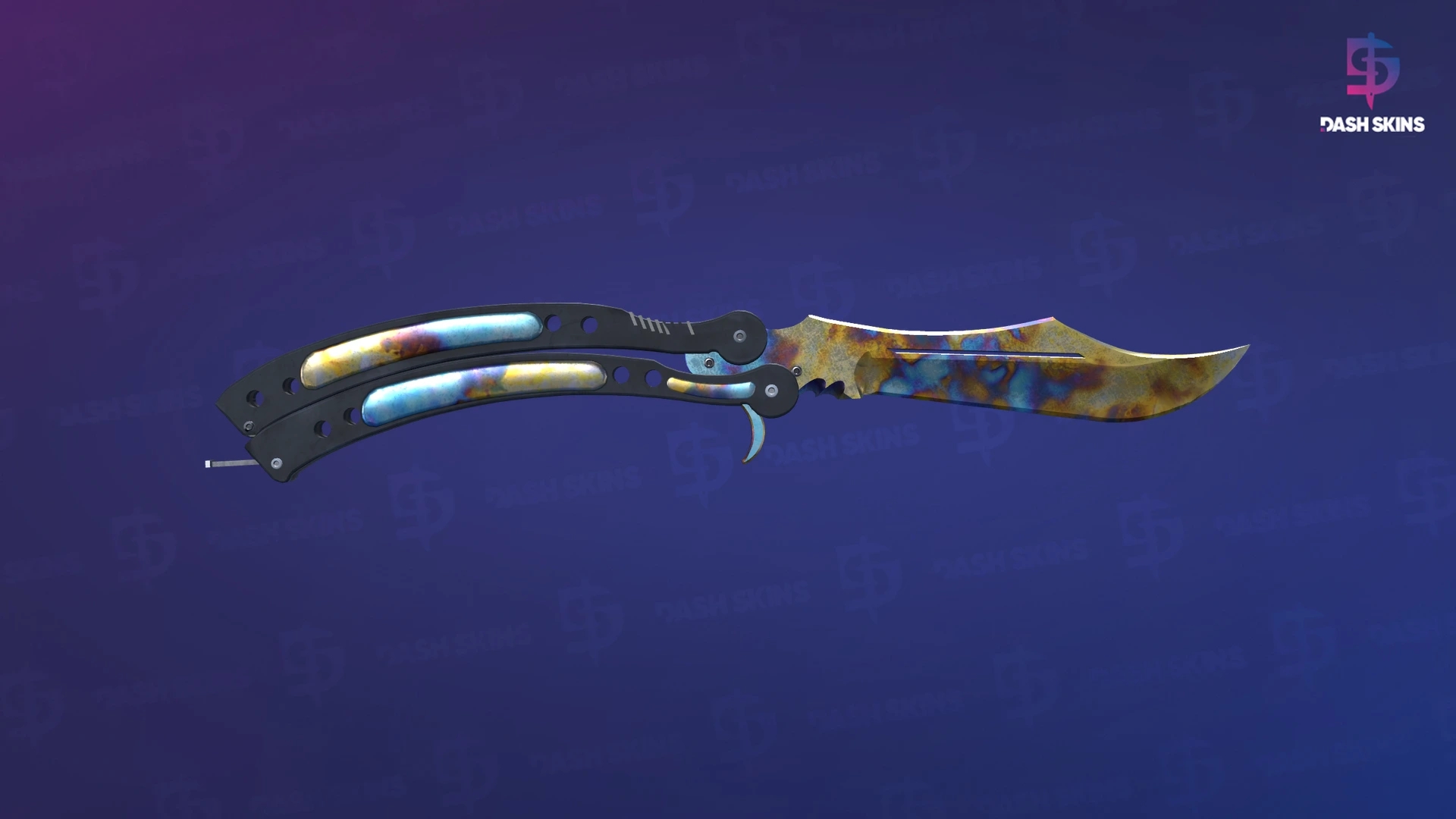 ★ Butterfly Knife | Case Hardened (Field-Tested) Screenshot Playside