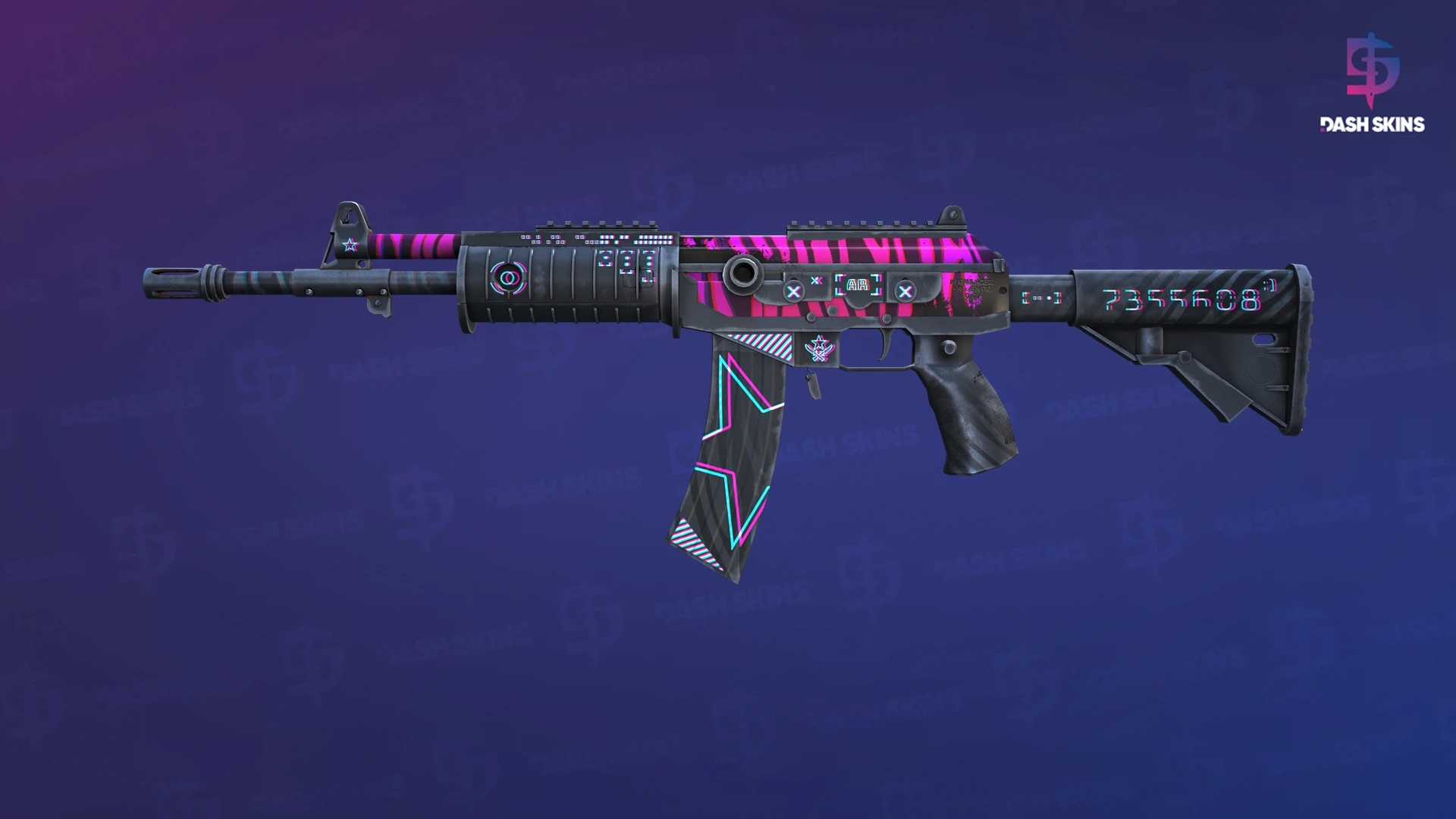 Galil AR | Chromatic Aberration (Field-Tested) Screenshot Playside
