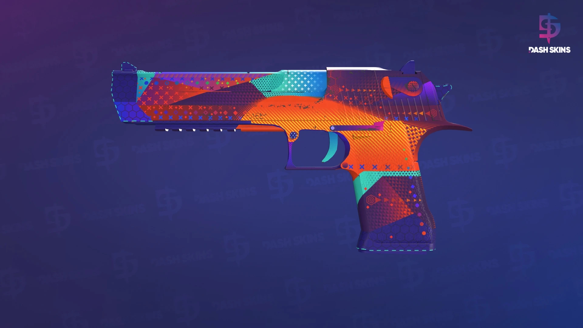 Desert Eagle | Ocean Drive (Minimal Wear) Screenshot Playside