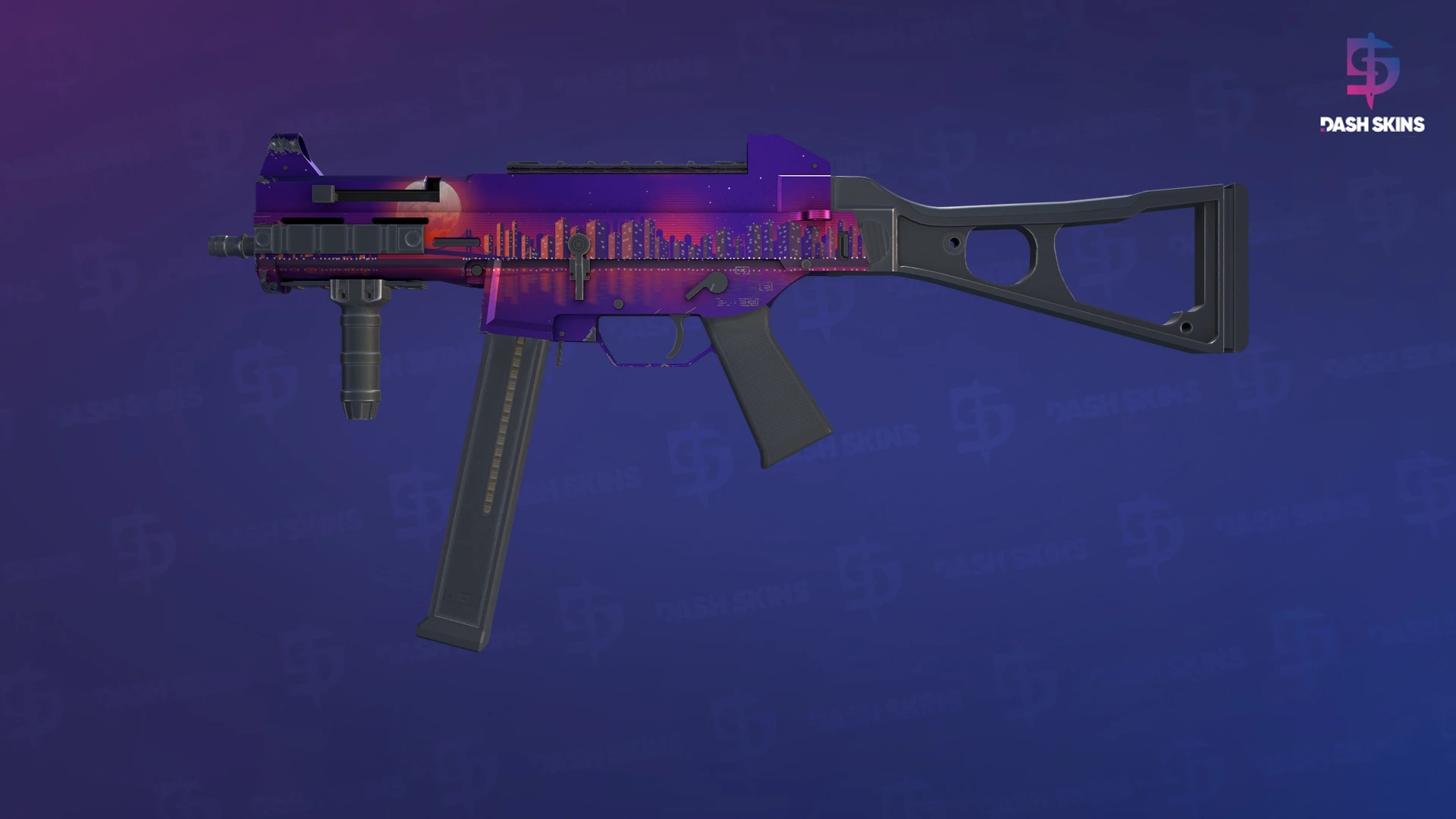 UMP-45 | Moonrise (Minimal Wear) Screenshot Playside