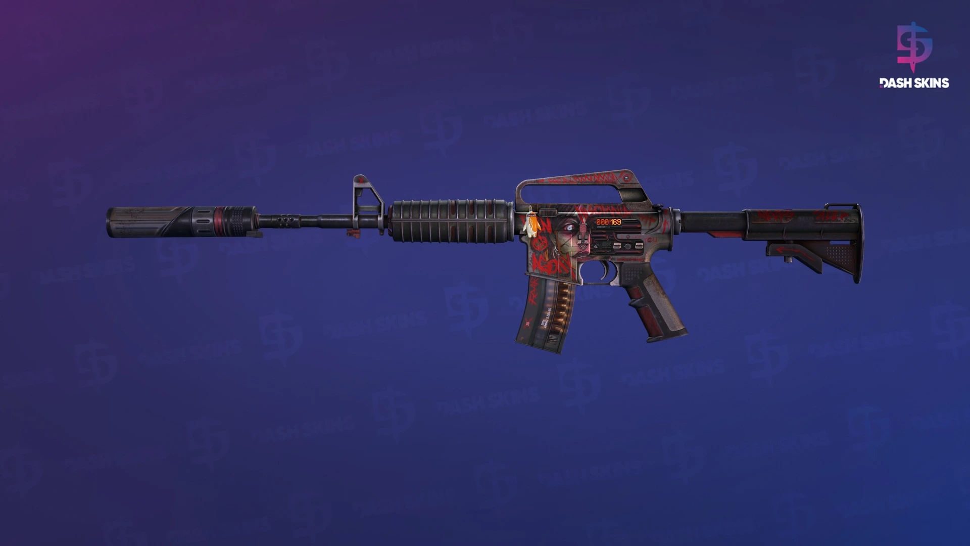 StatTrak™ M4A1-S | Night Terror (Minimal Wear) Screenshot Playside