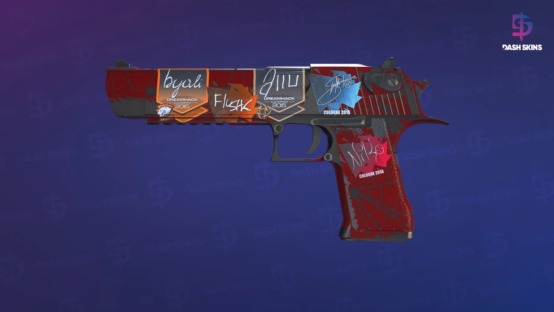 Desert Eagle | Crimson Web (Field-Tested) Screenshot Playside