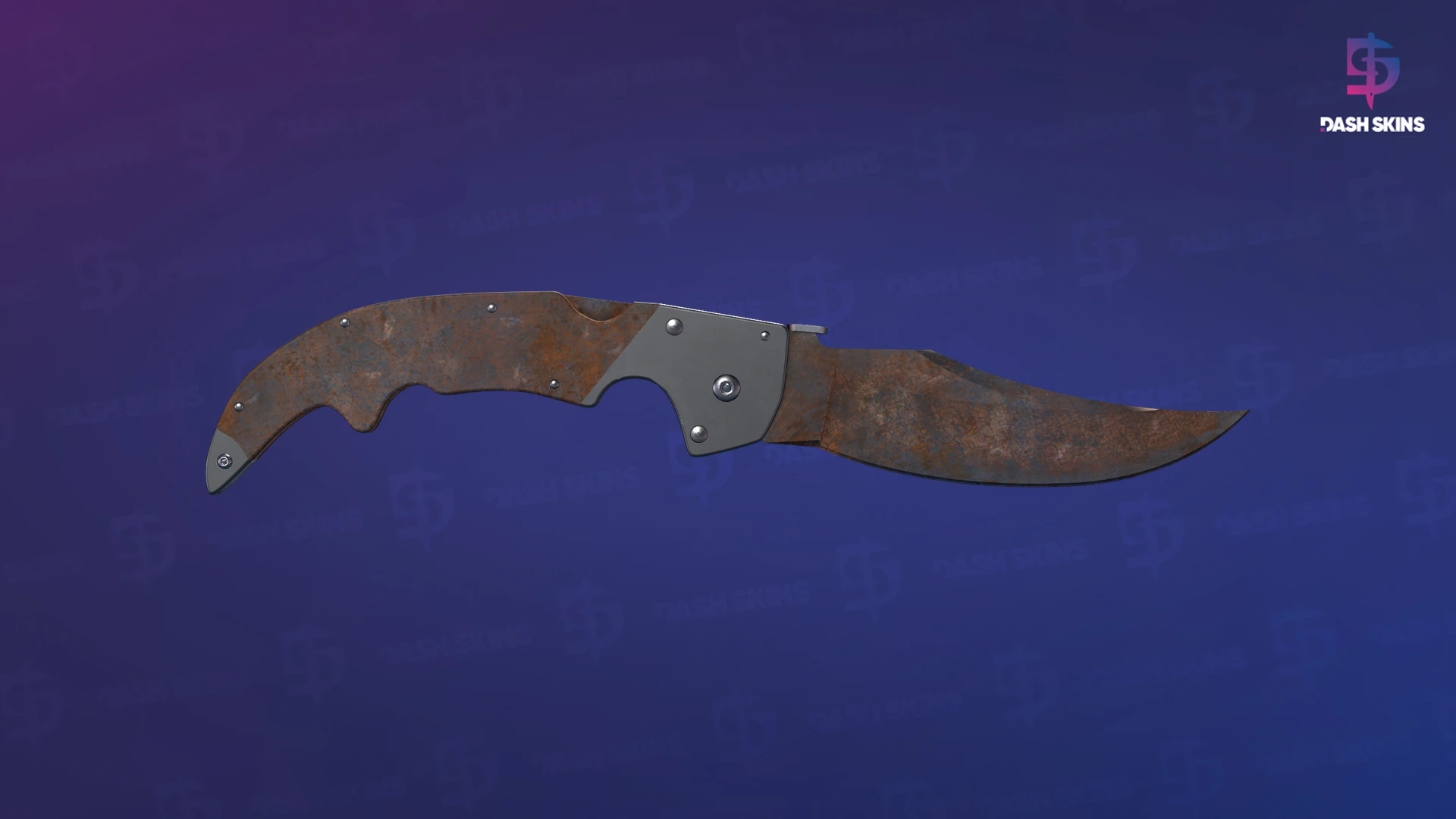 ★ Falchion Knife | Rust Coat (Battle-Scarred) Screenshot Playside