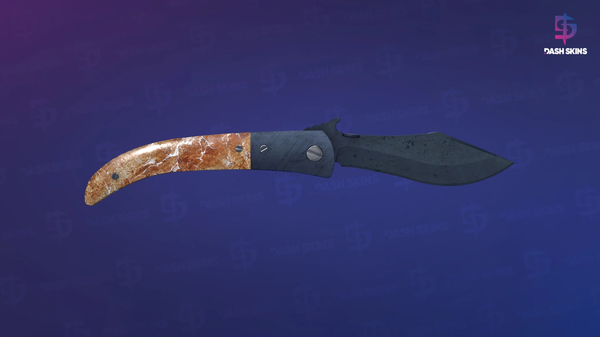 ★ Navaja Knife | Blue Steel (Well-Worn) Screenshot Playside