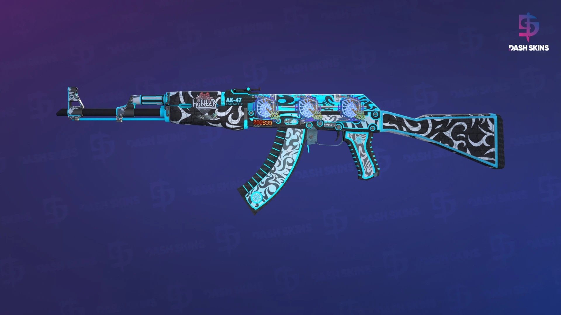 StatTrak™ AK-47 | Frontside Misty (Field-Tested) Screenshot Playside
