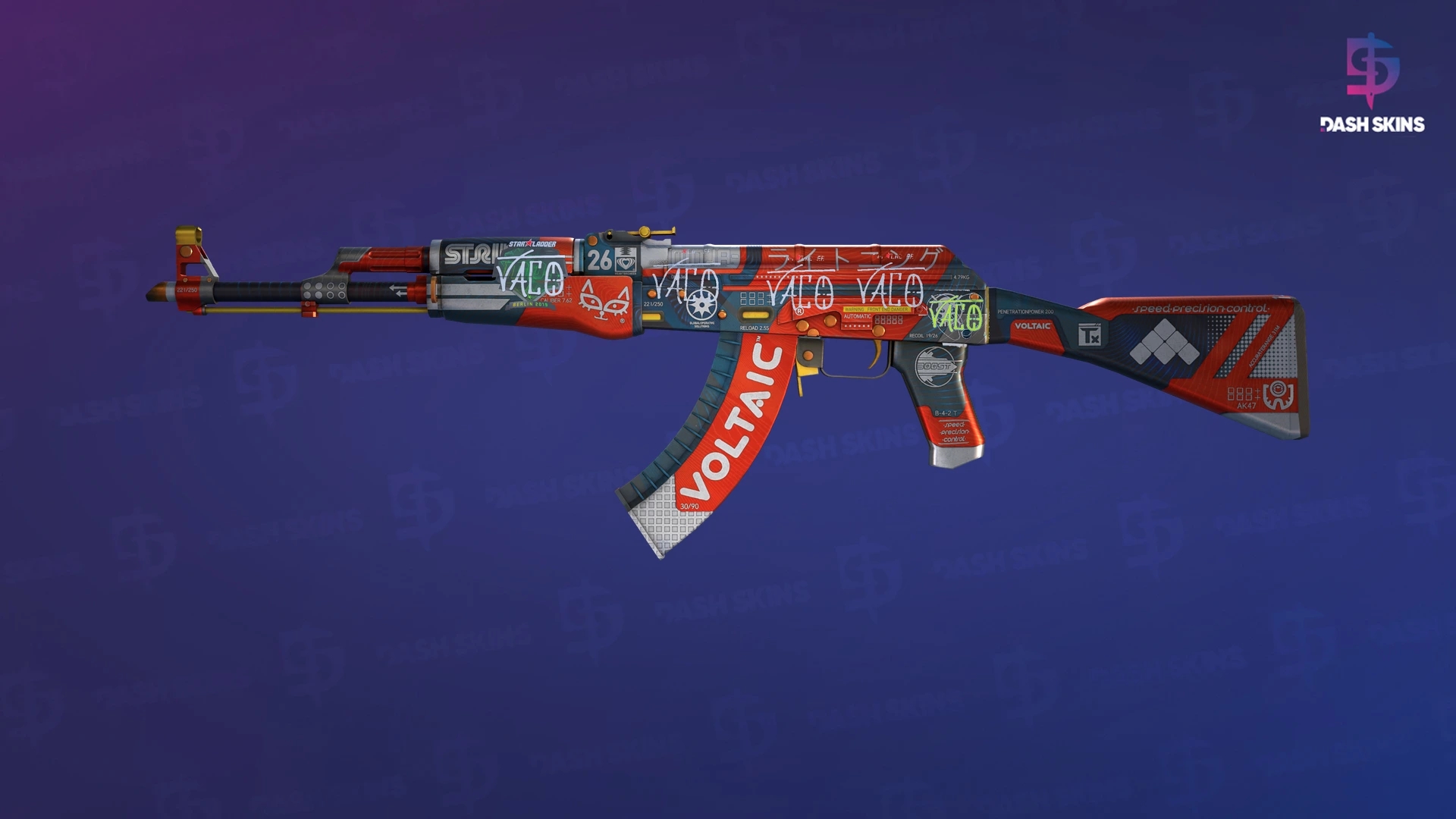 AK-47 | Bloodsport (Field-Tested) Screenshot Playside