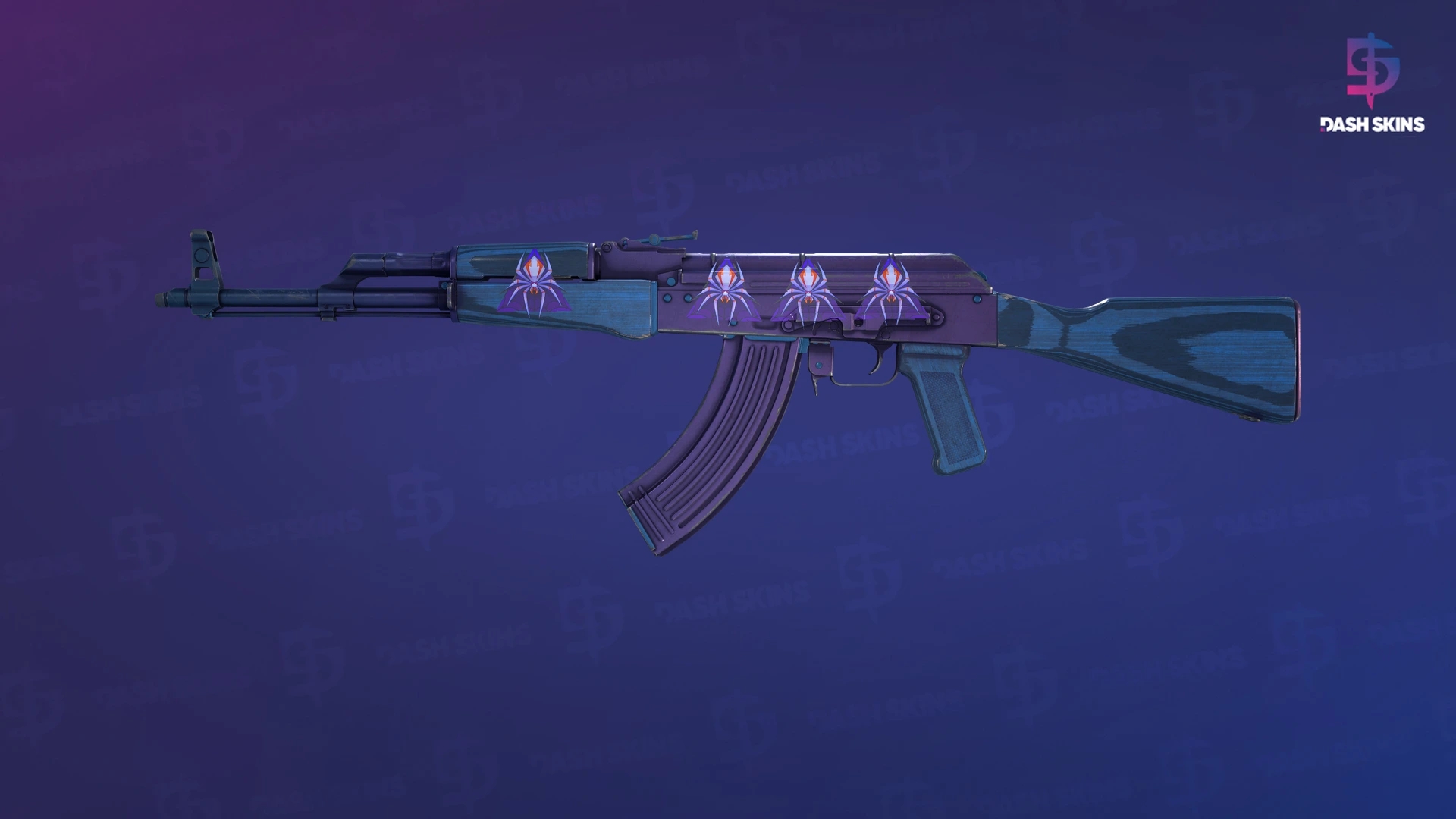AK-47 | Midnight Laminate (Field-Tested) Screenshot Playside