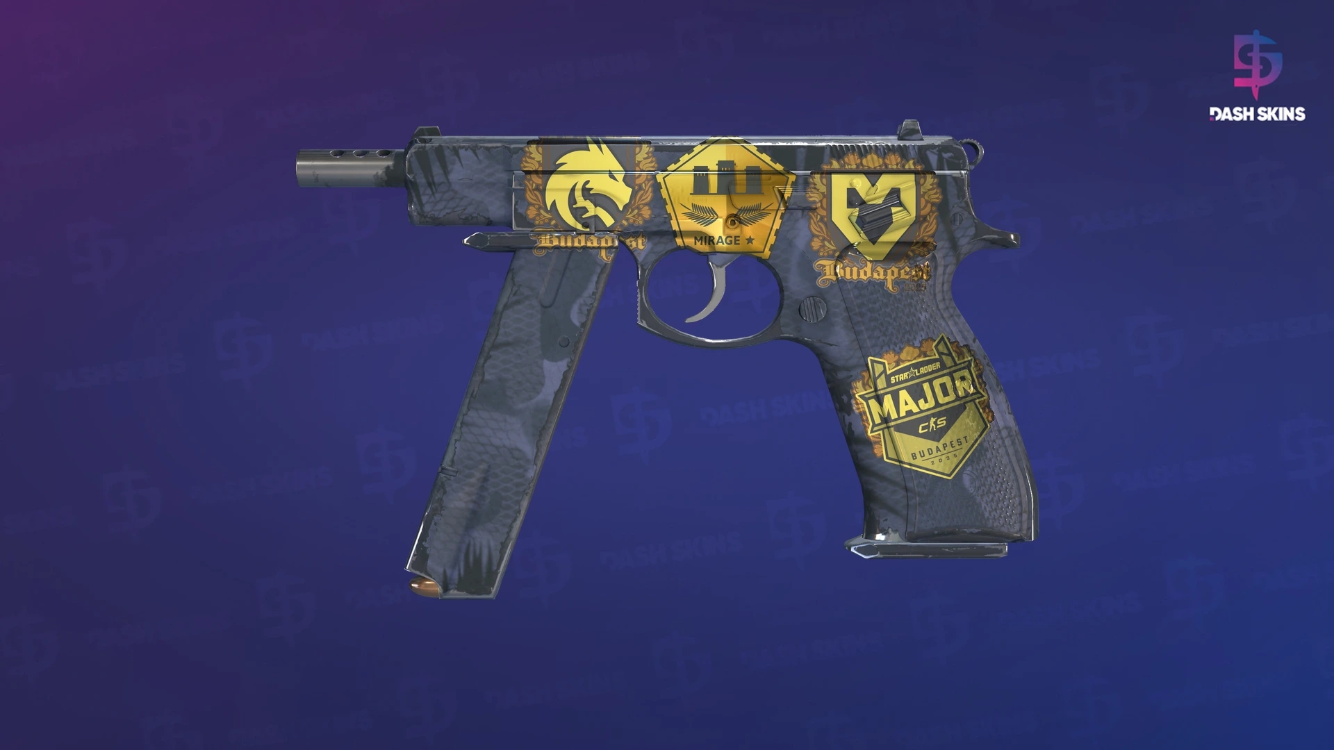 Souvenir CZ75-Auto | Midnight Palm (Field-Tested) Screenshot Playside