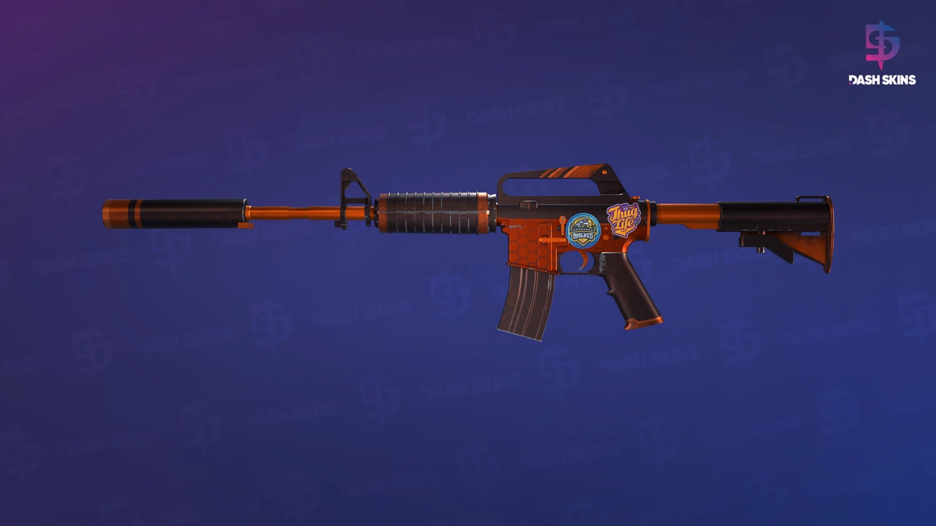 M4A1-S | Atomic Alloy (Minimal Wear) Screenshot Playside