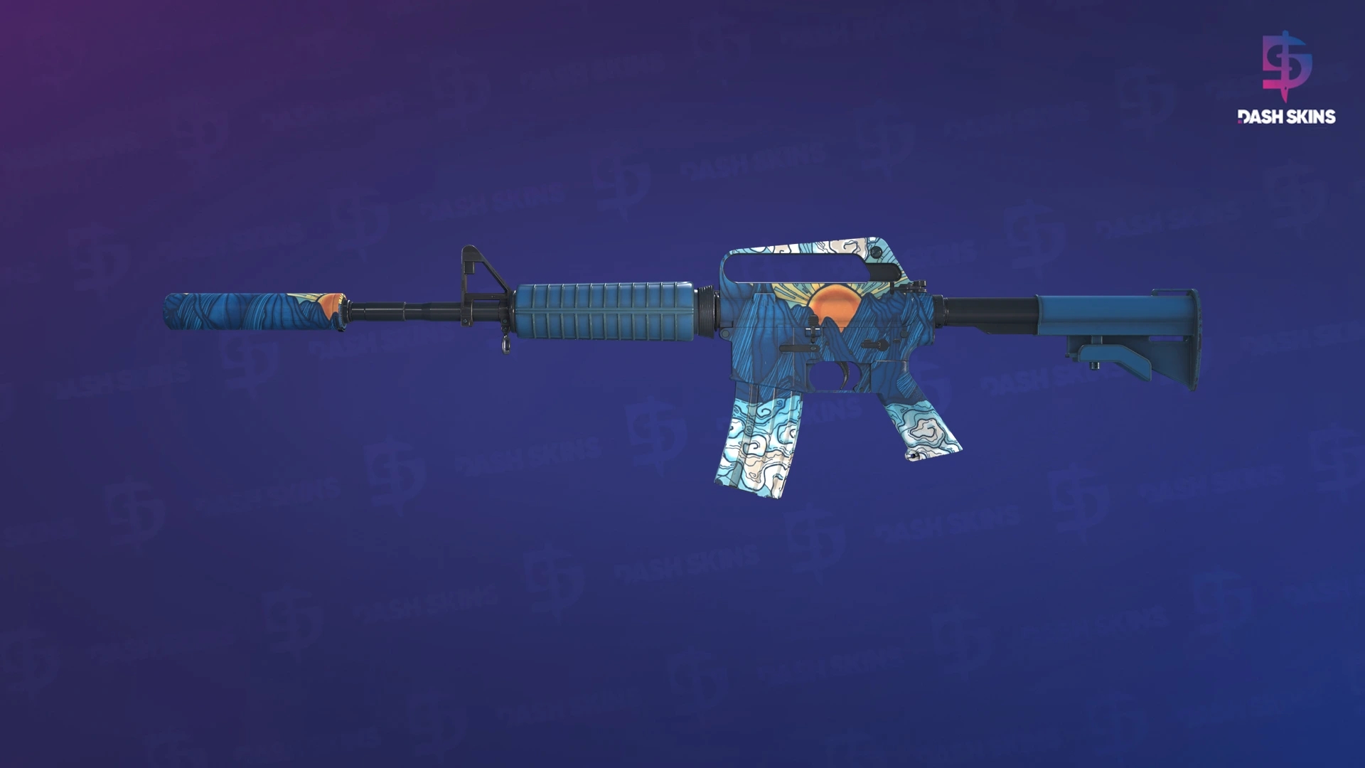 M4A1-S | Solitude (Minimal Wear) Screenshot Playside