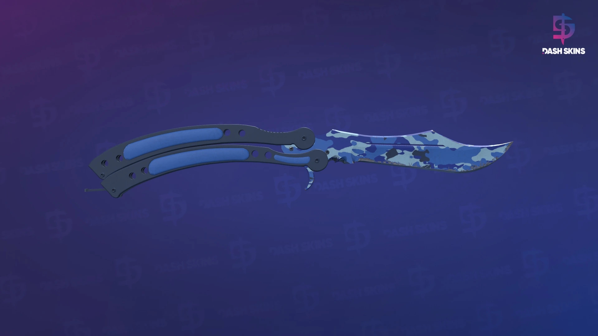 ★ Butterfly Knife | Bright Water (Field-Tested) Screenshot Playside