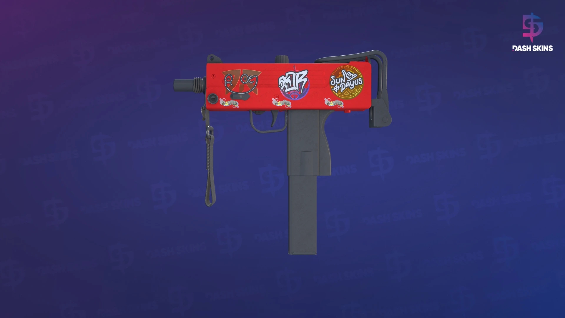 MAC-10 | Candy Apple (Minimal Wear) Screenshot Playside