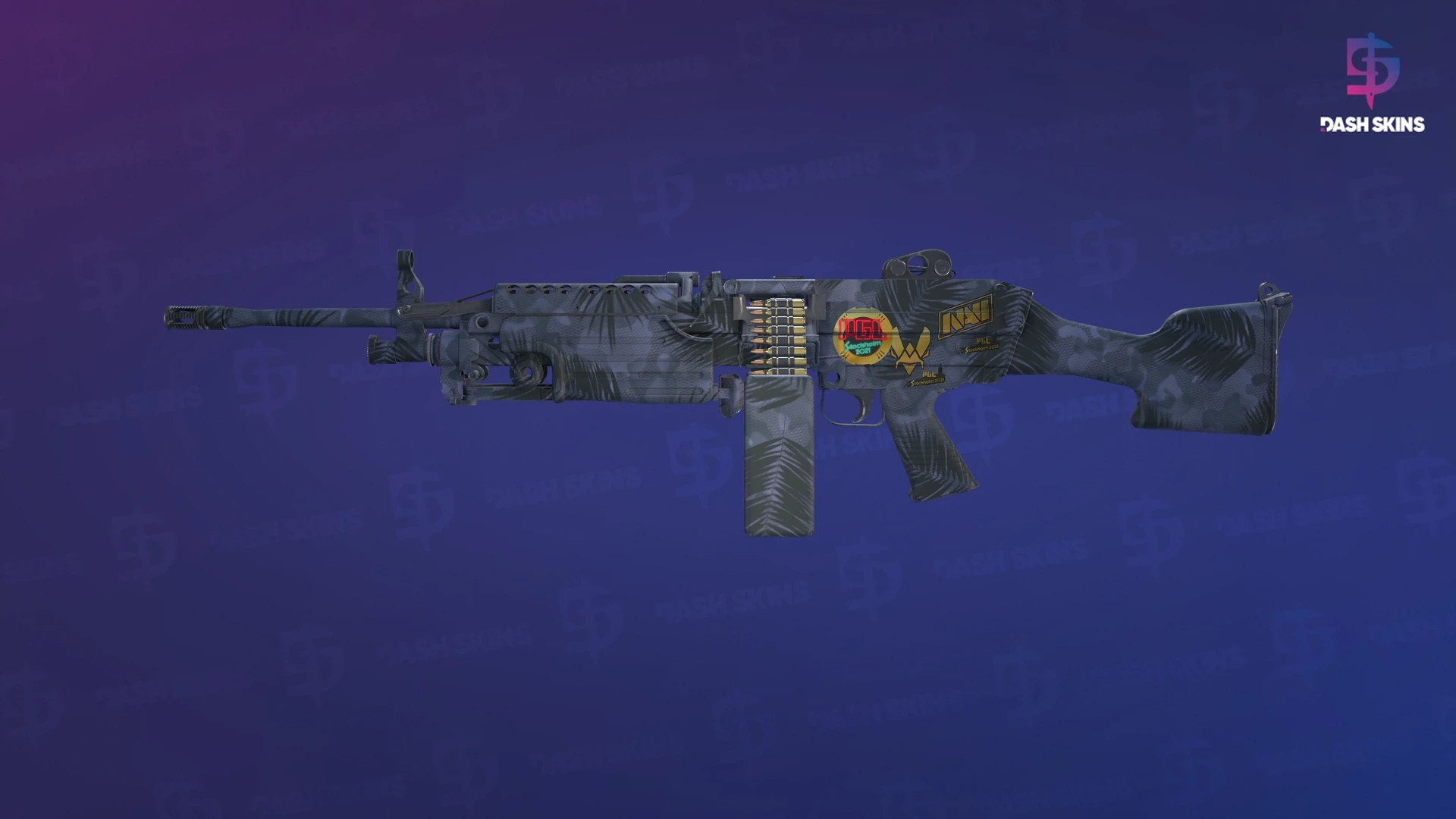 Souvenir M249 | Midnight Palm (Factory New) Screenshot Playside
