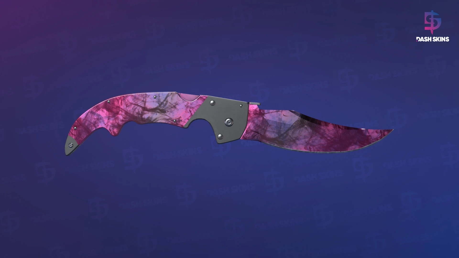★ Falchion Knife | Doppler (Factory New) - Phase 2 Screenshot Playside