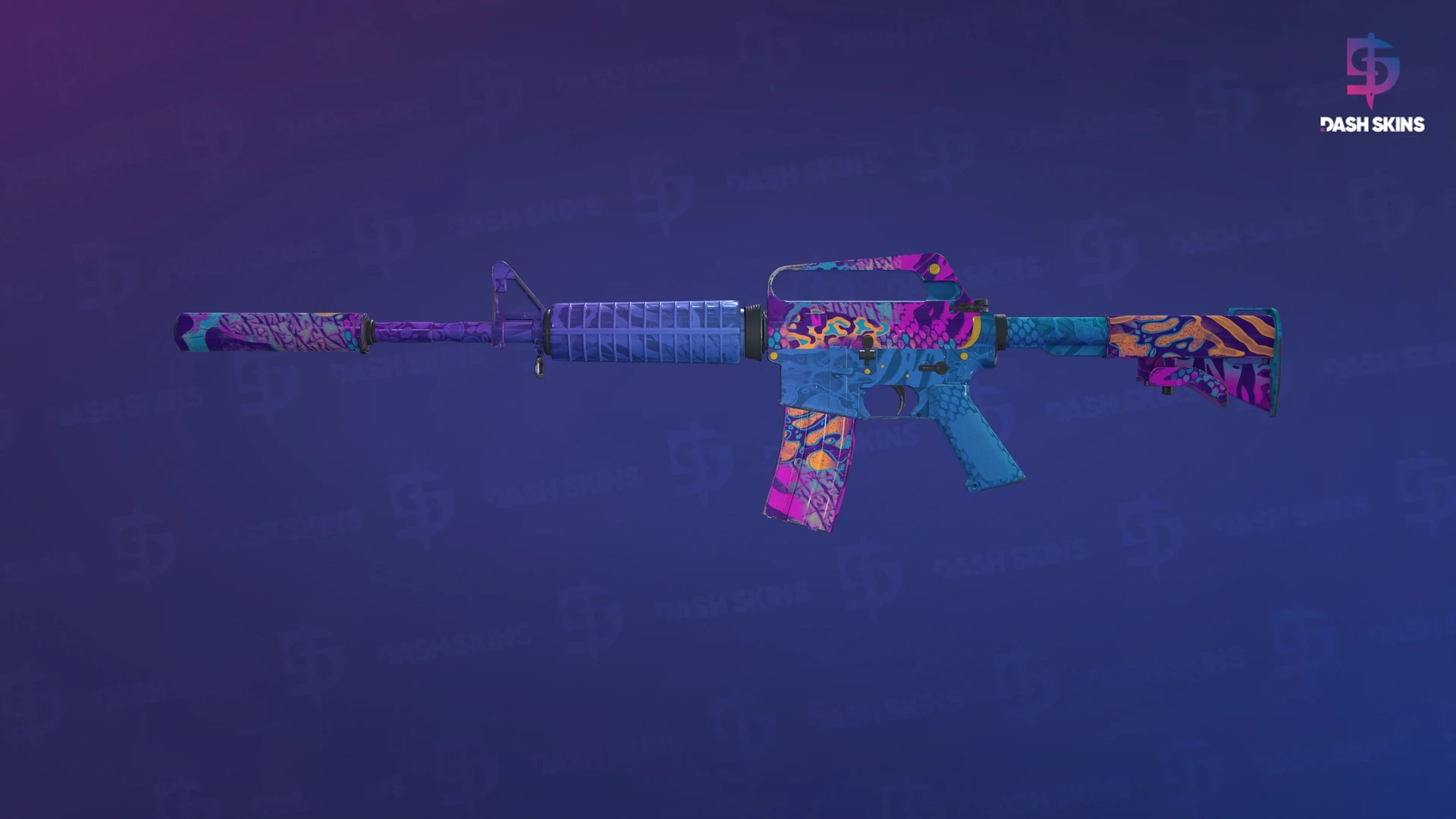 M4A1-S | Party Animal (Minimal Wear) Screenshot Playside