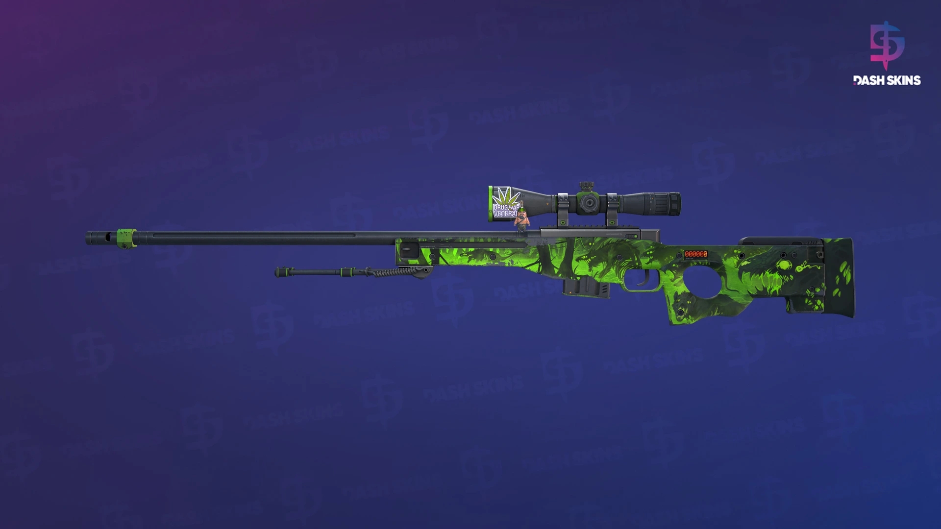 StatTrak™ AWP | Containment Breach (Field-Tested) Screenshot Playside