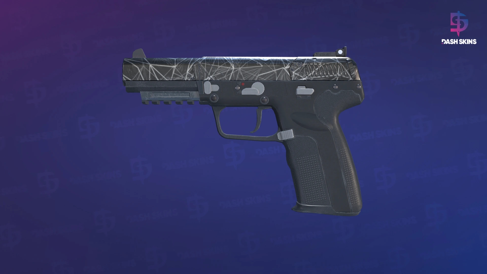 Five-SeveN | Silver Quartz (Minimal Wear) Screenshot Playside