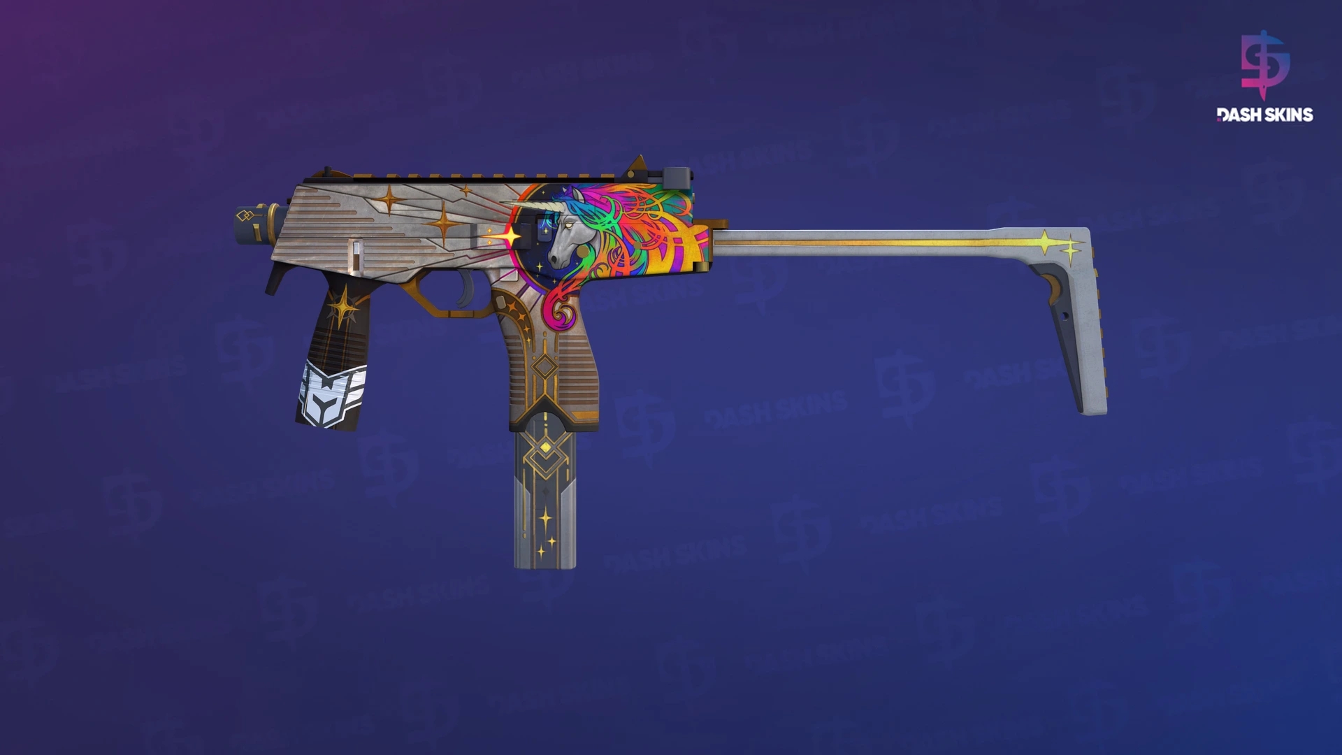 MP9 | Starlight Protector (Field-Tested) Screenshot Playside