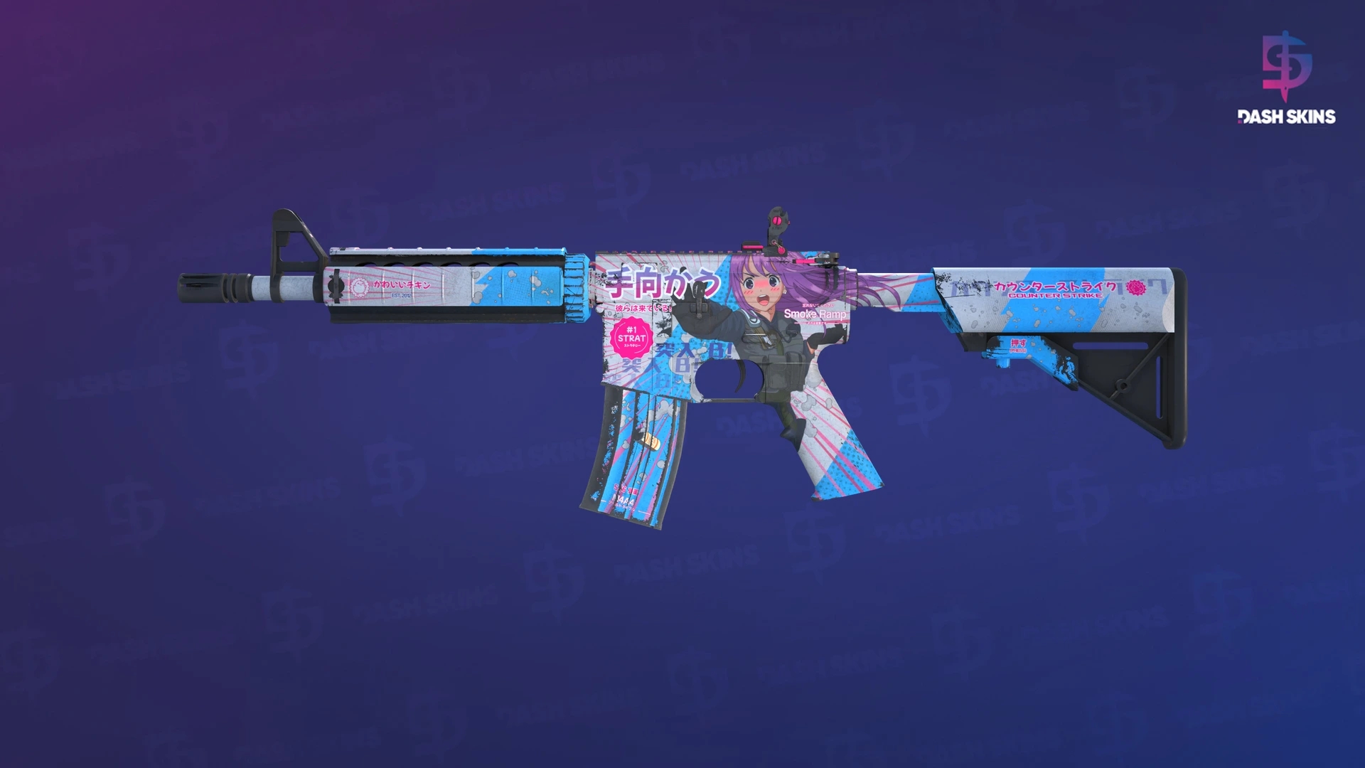 M4A4 | Temukau (Field-Tested) Screenshot Playside