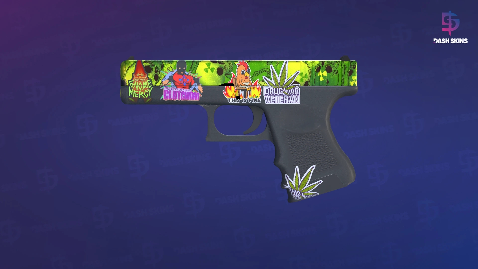 Glock-18 | Nuclear Garden (Minimal Wear) Screenshot Playside