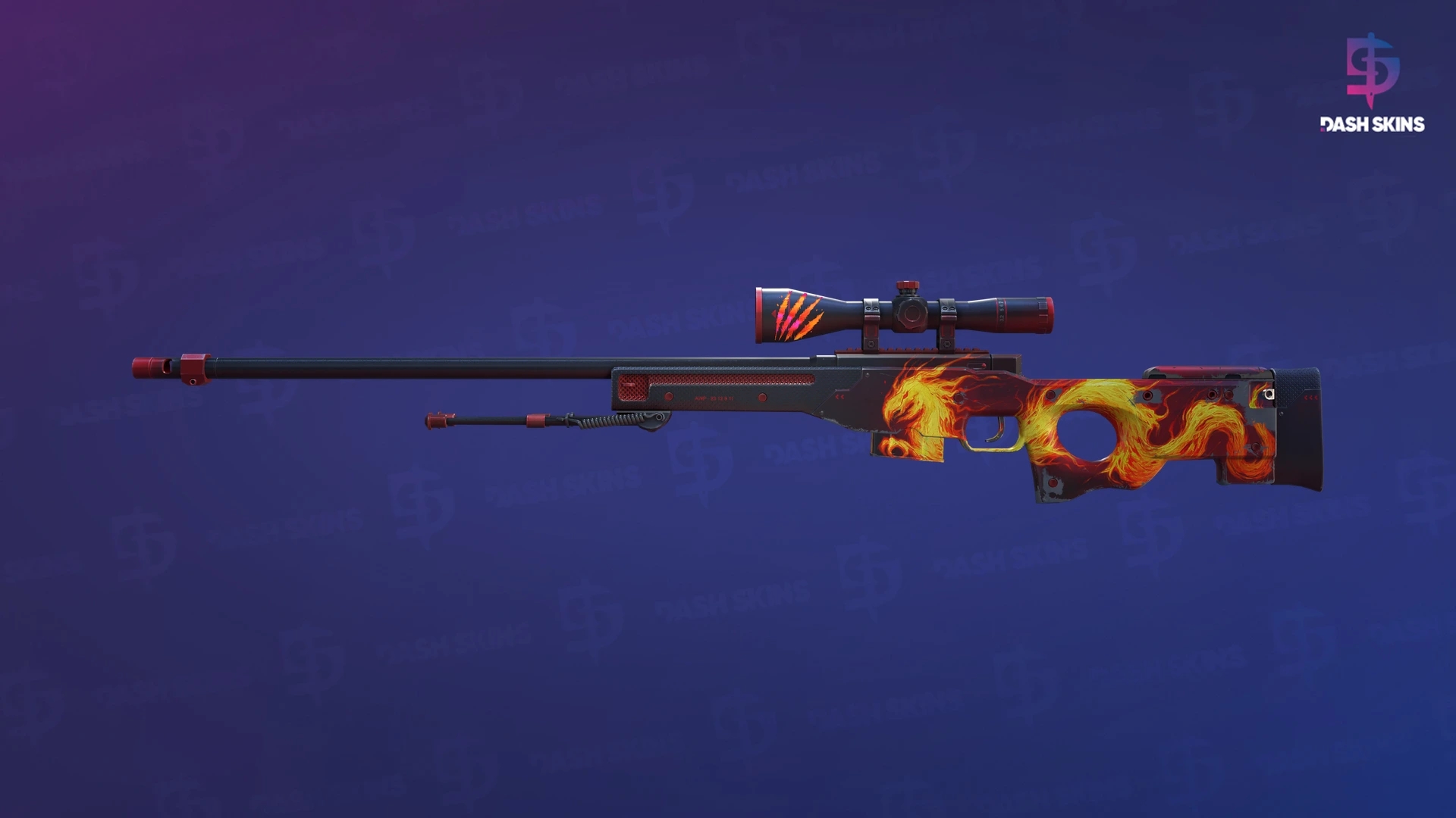 AWP | Wildfire (Field-Tested) Screenshot Playside
