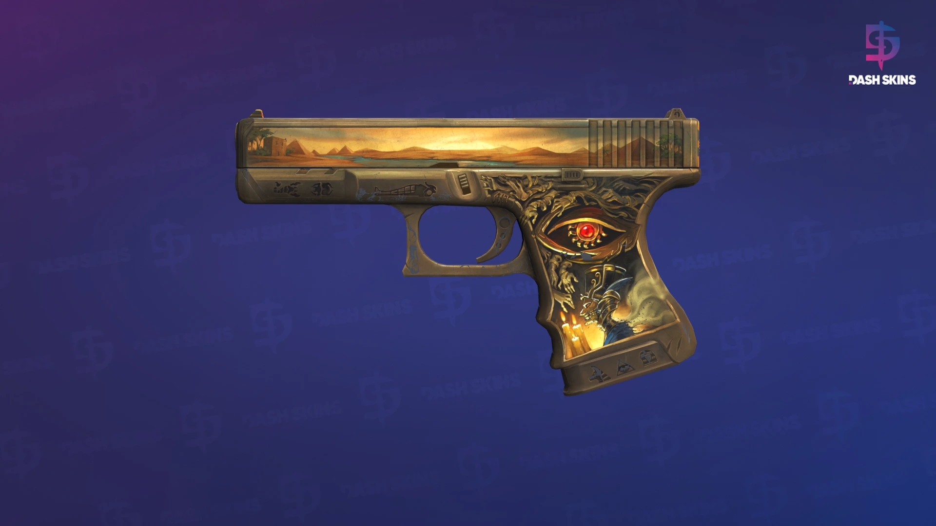 Glock-18 | Ramese's Reach (Field-Tested) Screenshot Playside