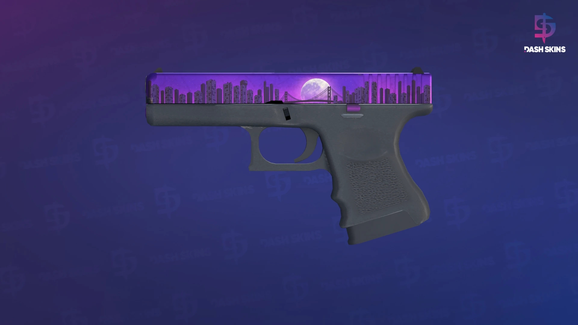 Glock-18 | Moonrise (Minimal Wear) Screenshot Playside