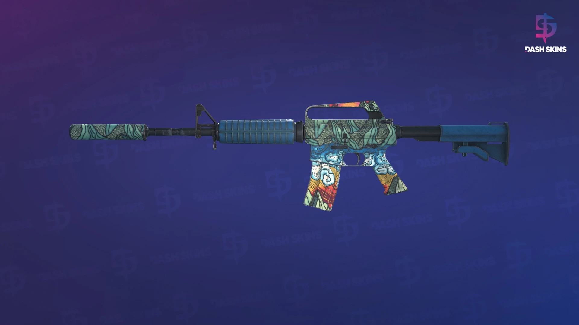 M4A1-S | Solitude (Well-Worn) Screenshot Playside